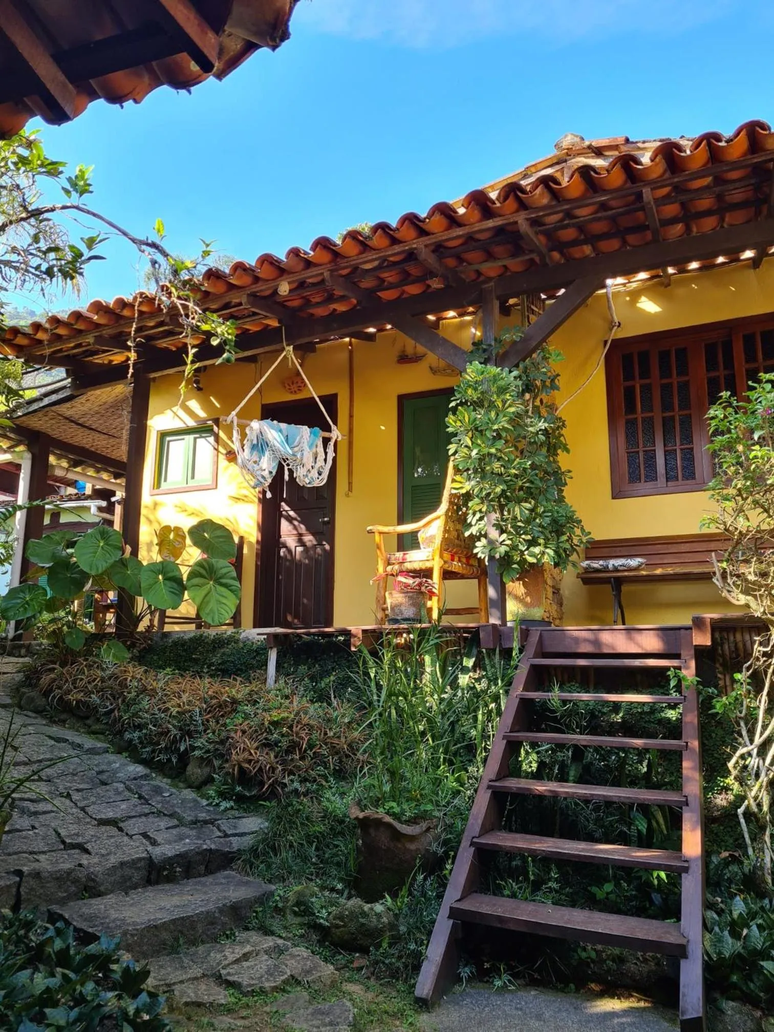 Facade/entrance in Pousada Cachoeira