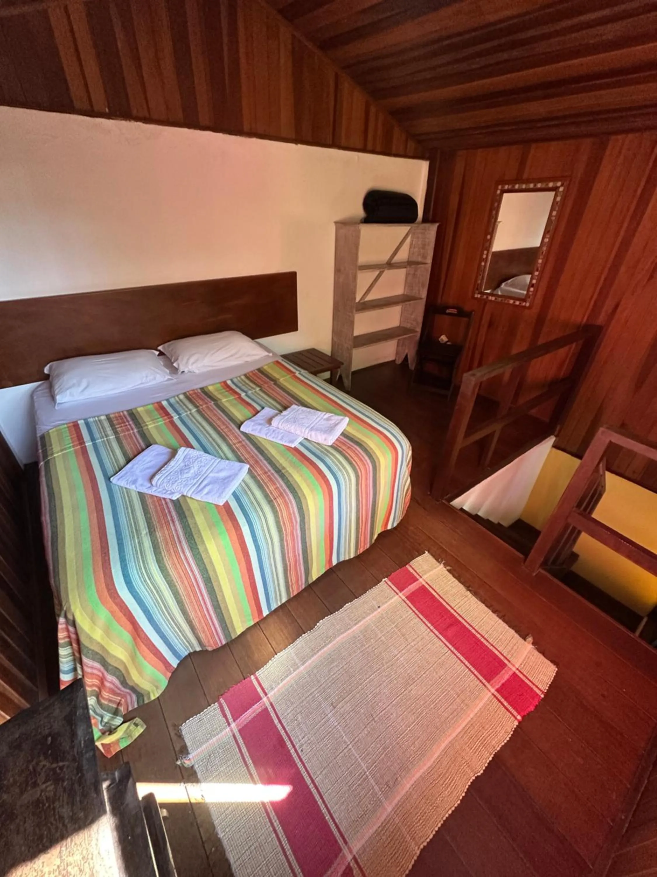 Bedroom, Bed in Pousada Cachoeira