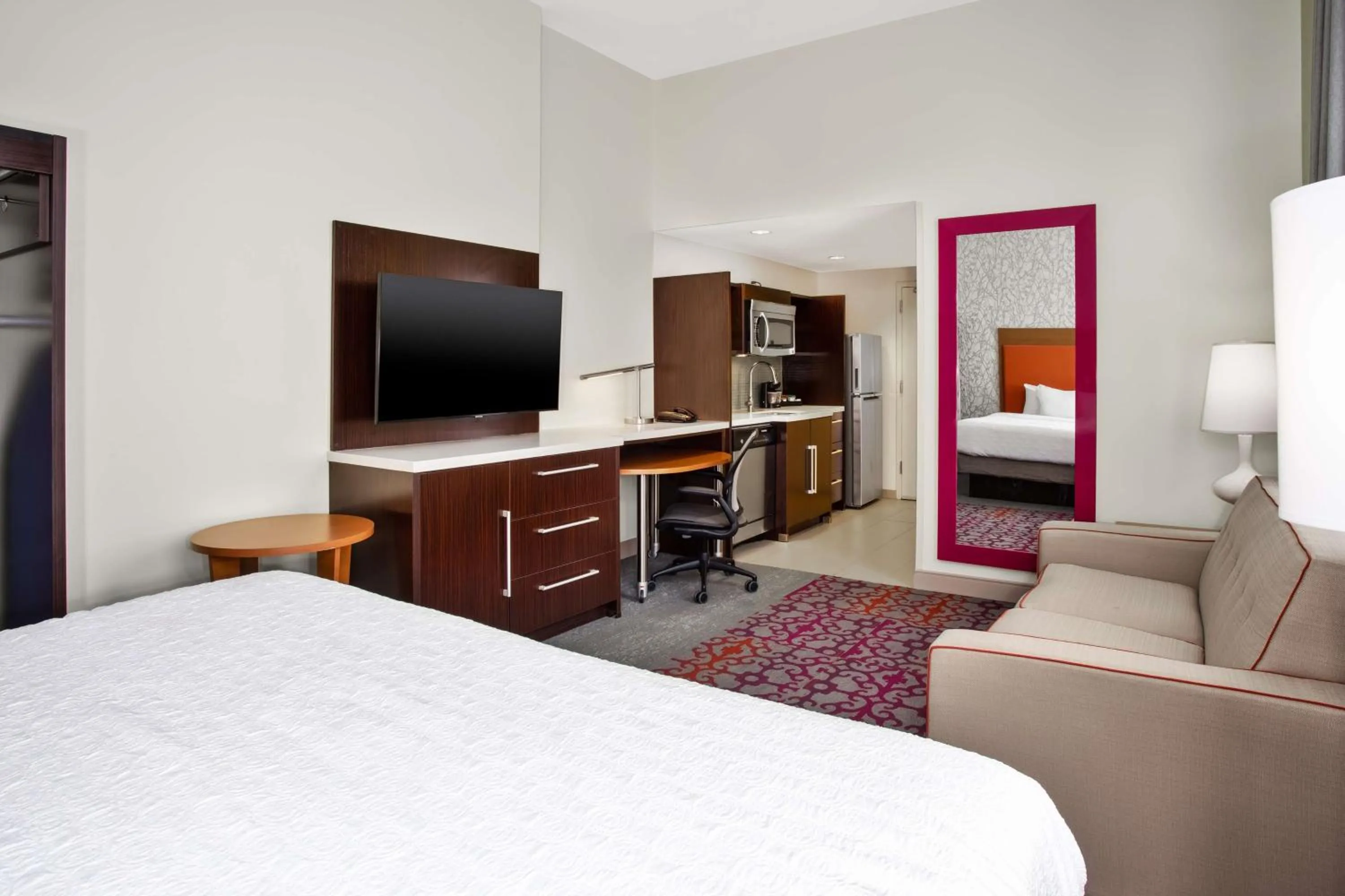 Bedroom, Bed in Home2 Suites by Hilton San Antonio Downtown - Riverwalk, TX