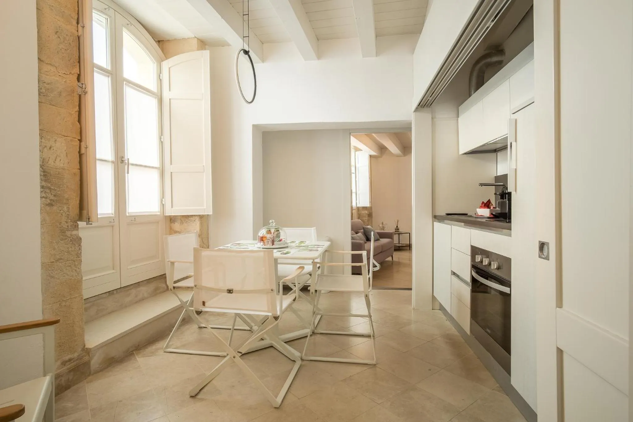 Dining area in Palazzo Alfeo Aparthotel