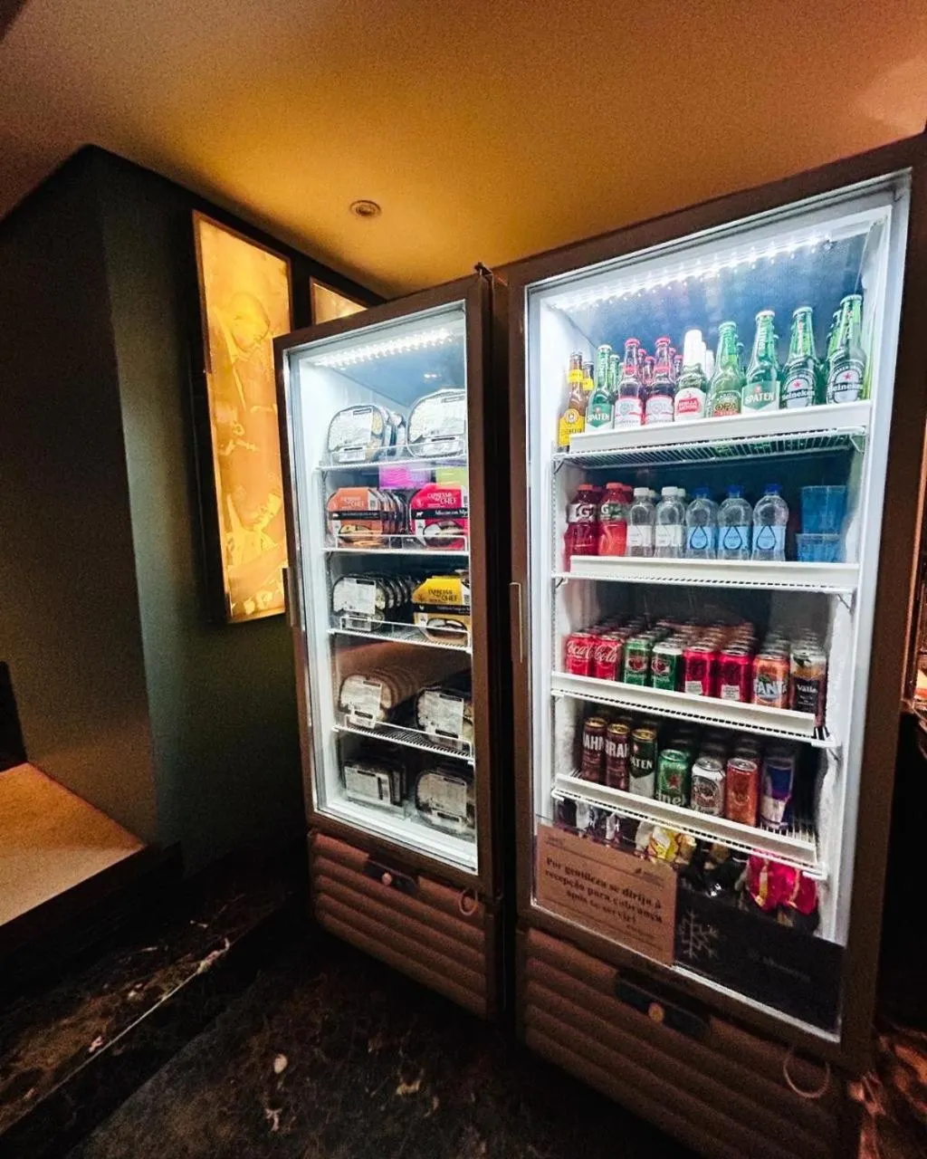 vending machine in Blue Tree Towers Joinville