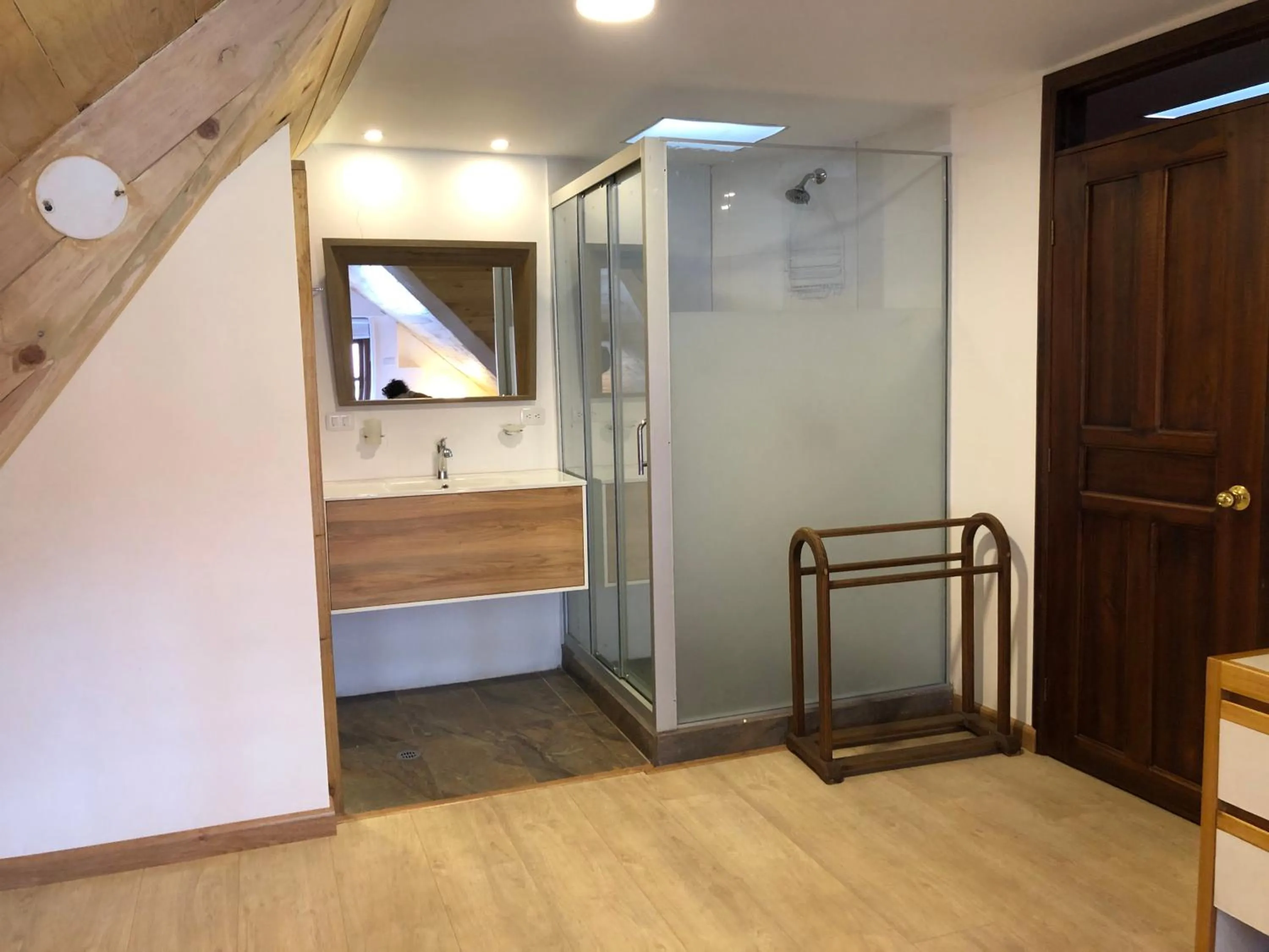 Shower in Casa del Arupo