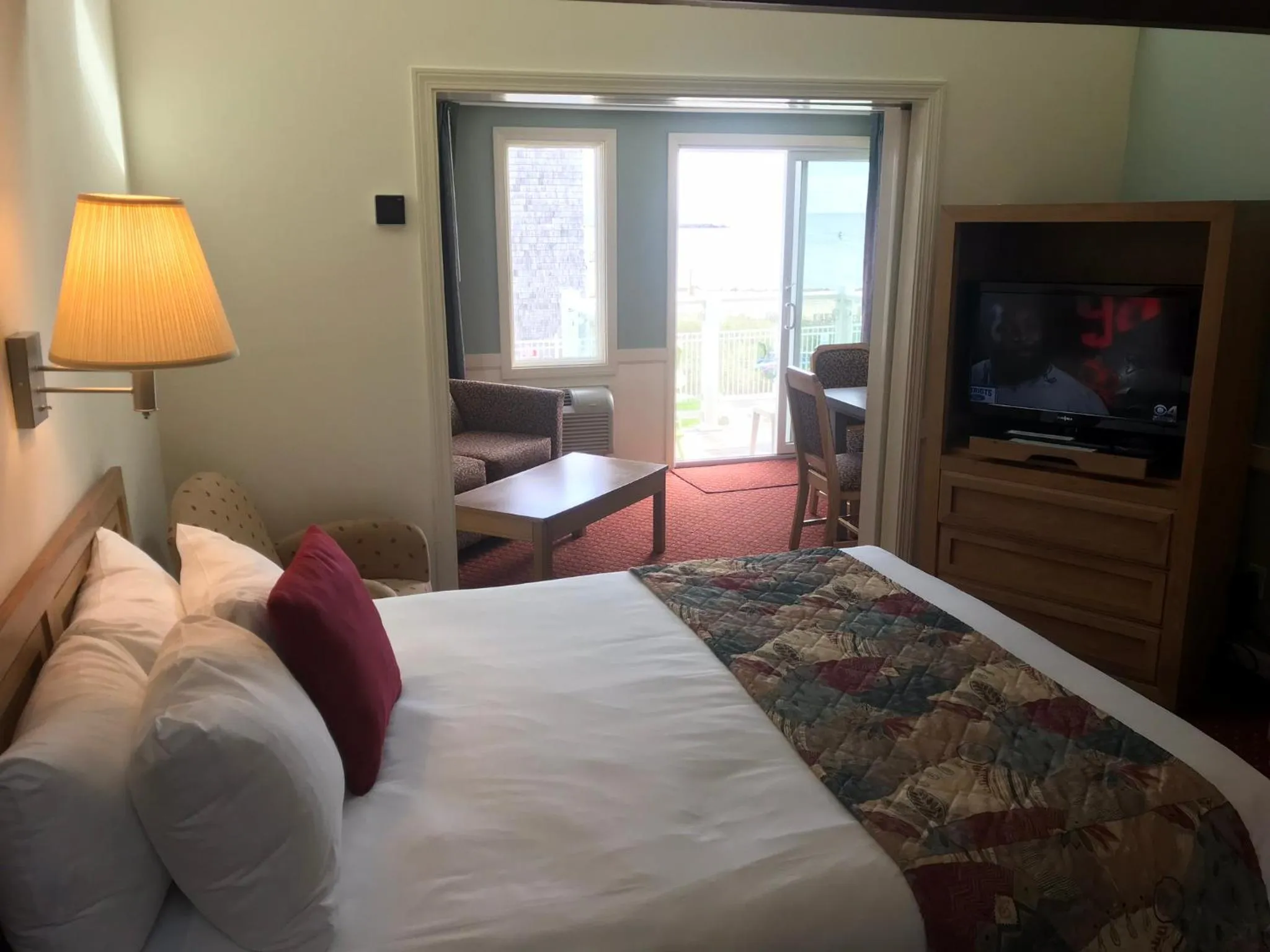 Bed in The Corsair & Cross Rip Oceanfront