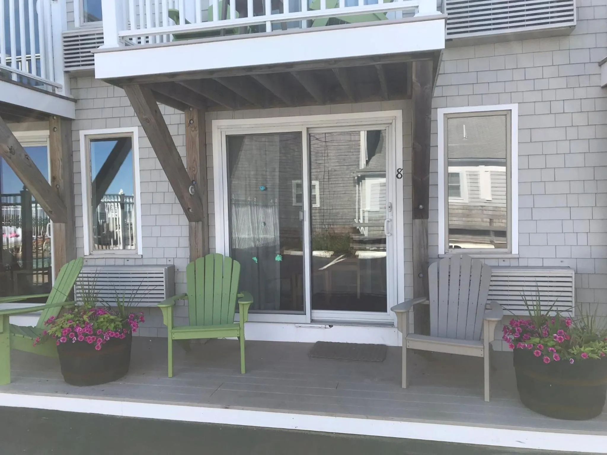 Patio in The Corsair & Cross Rip Oceanfront