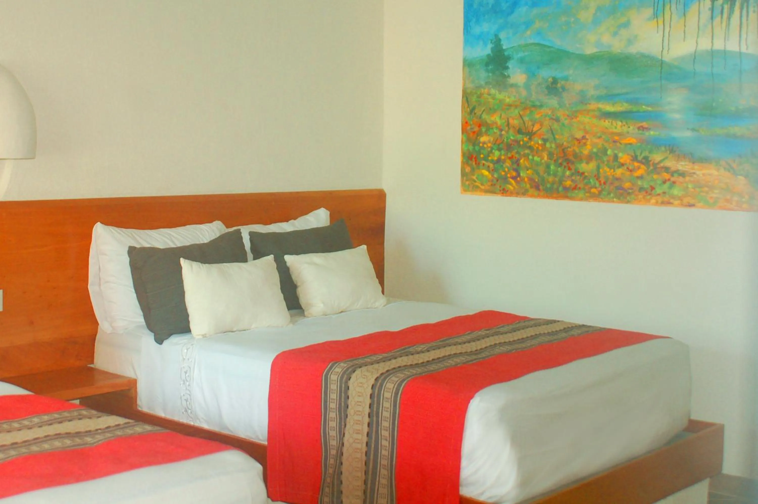 Bed in Axkan Arte Hotel Tuxtla