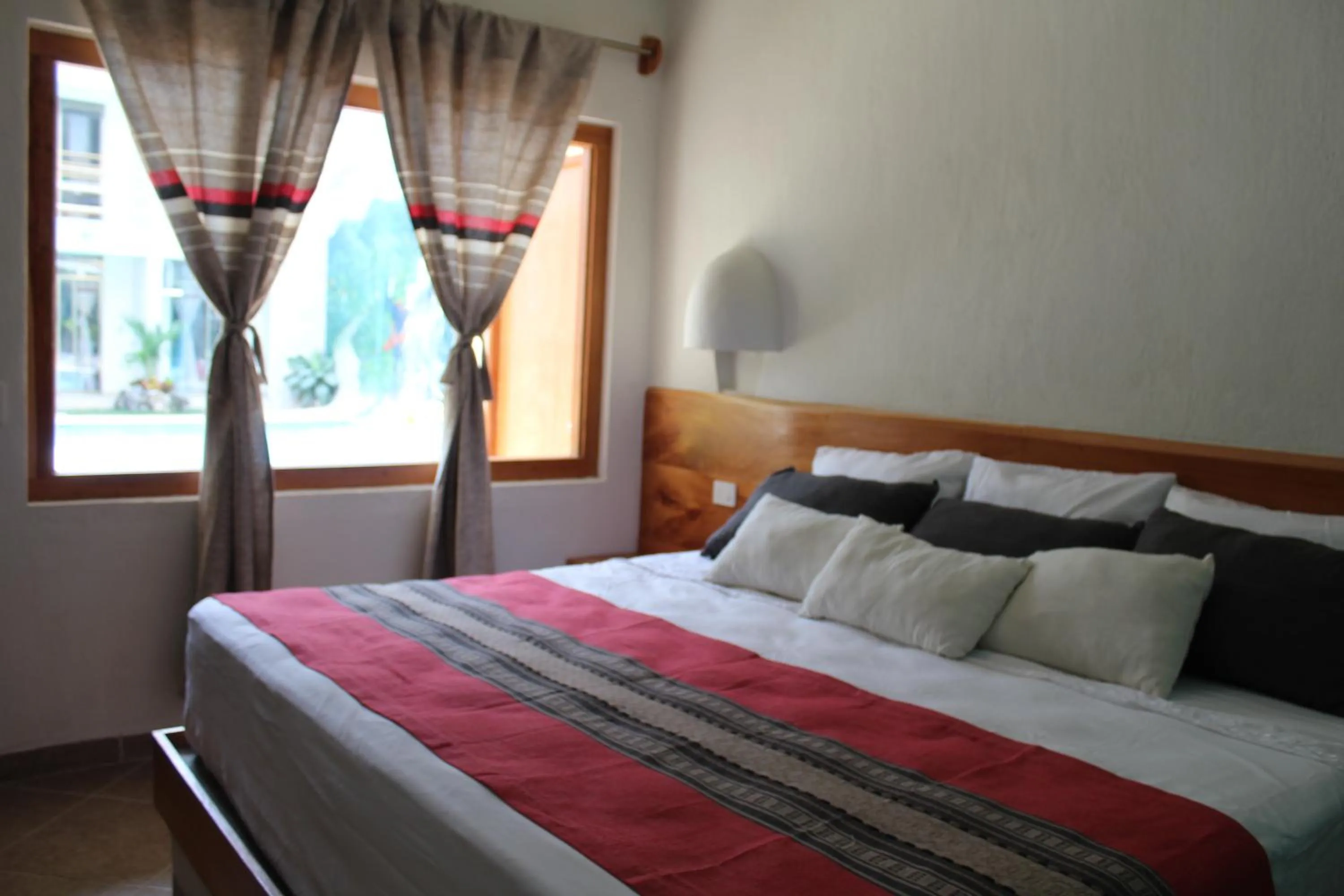 Bed in Axkan Arte Hotel Tuxtla