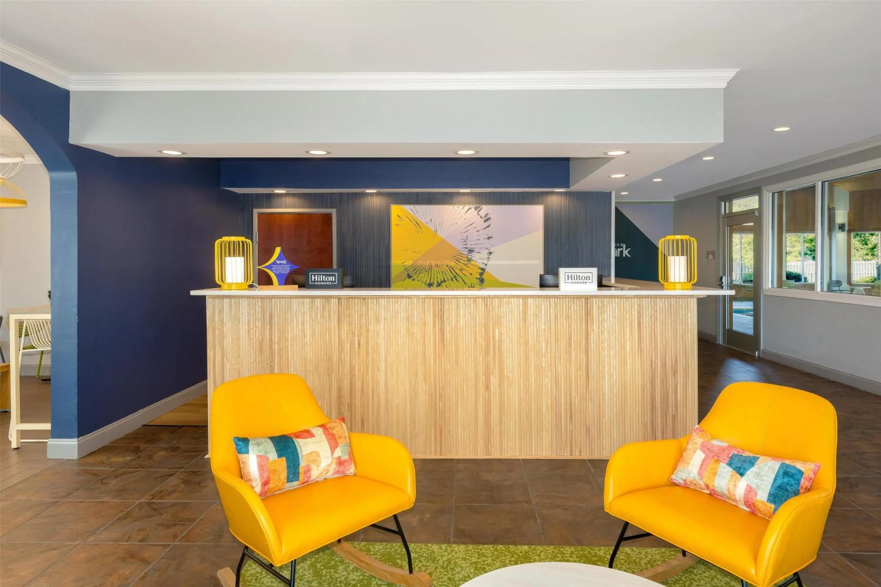 Lobby or reception in Spark By Hilton Wilmington Carolina Beach Rd