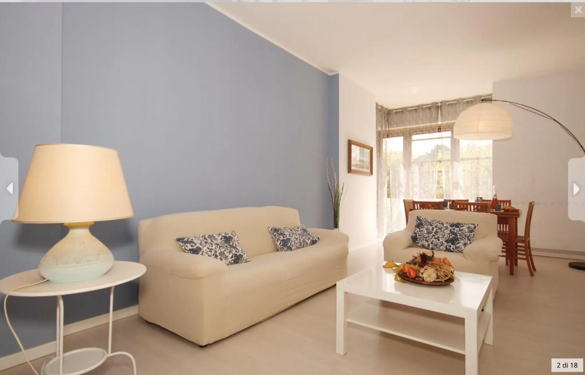 Living room in Casa Ilaria