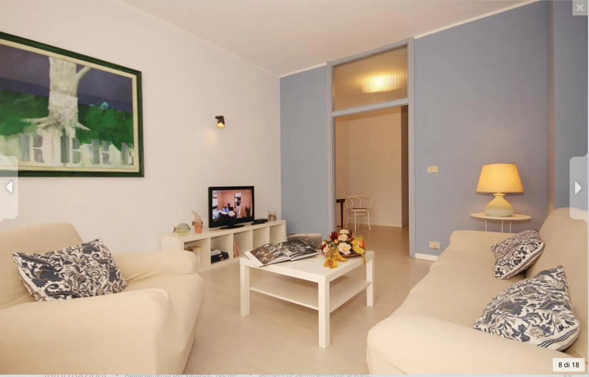 Living room in Casa Ilaria