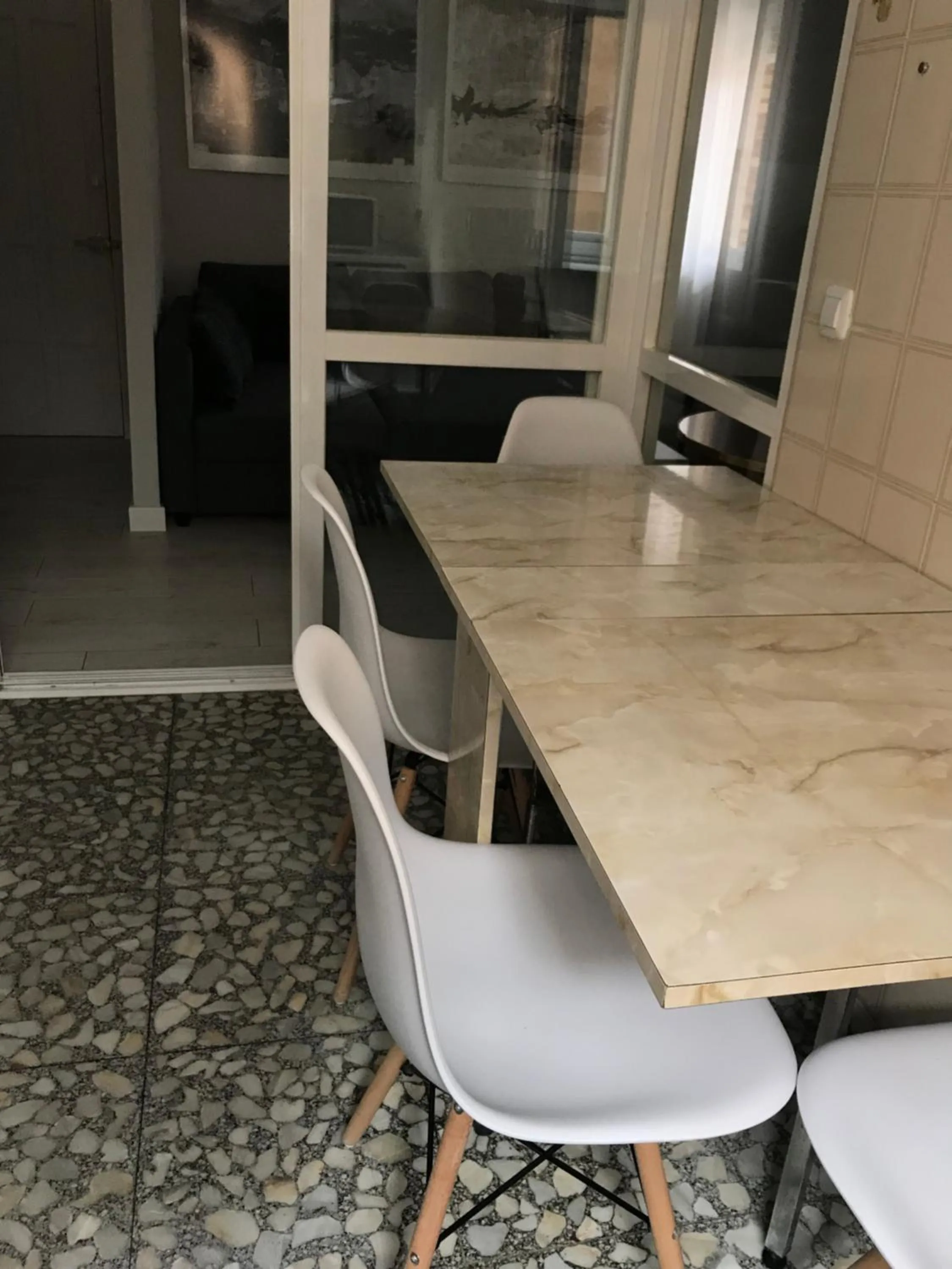 Kitchen or kitchenette in Casa del Vado