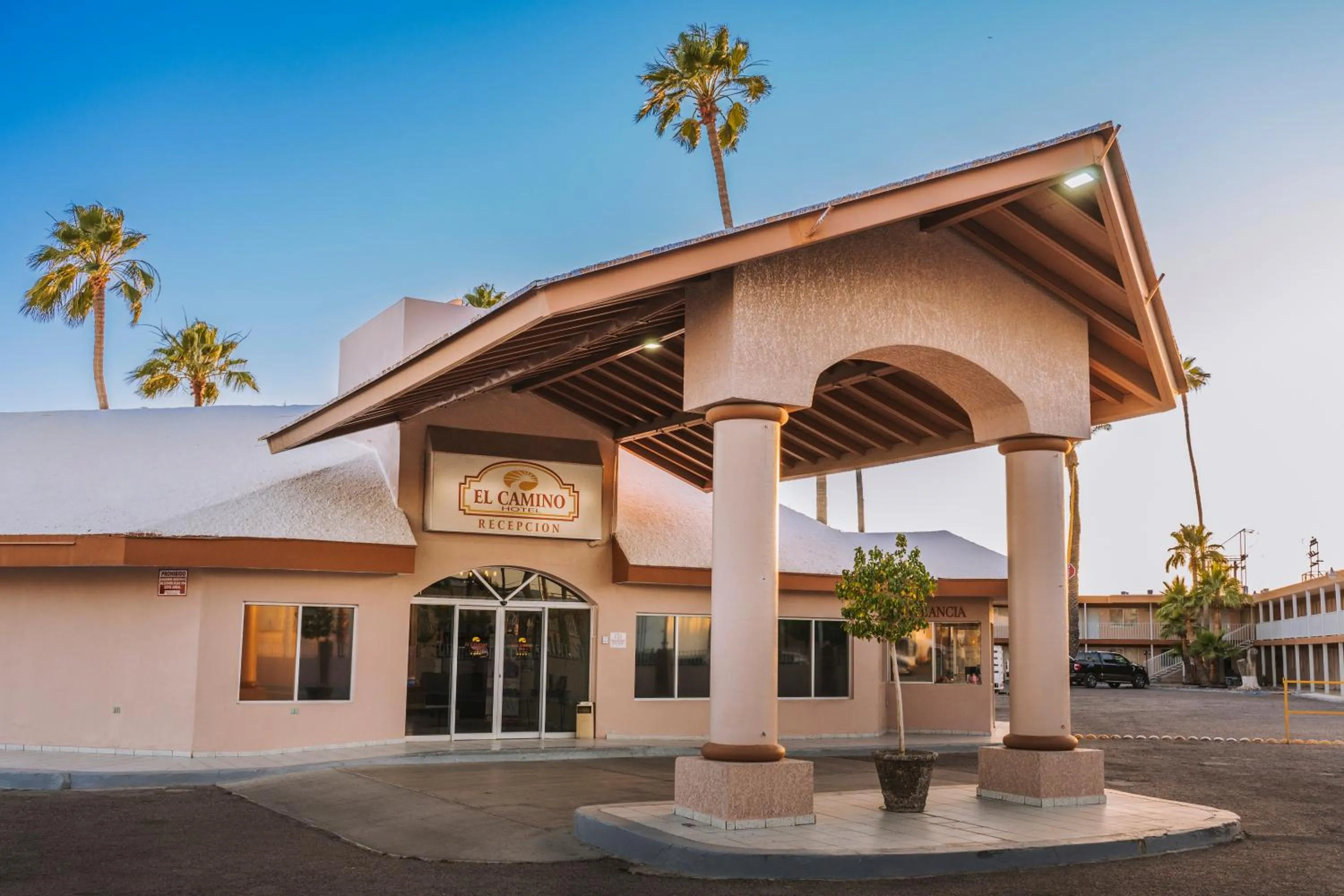 Property building in El Camino Hotel & Suites