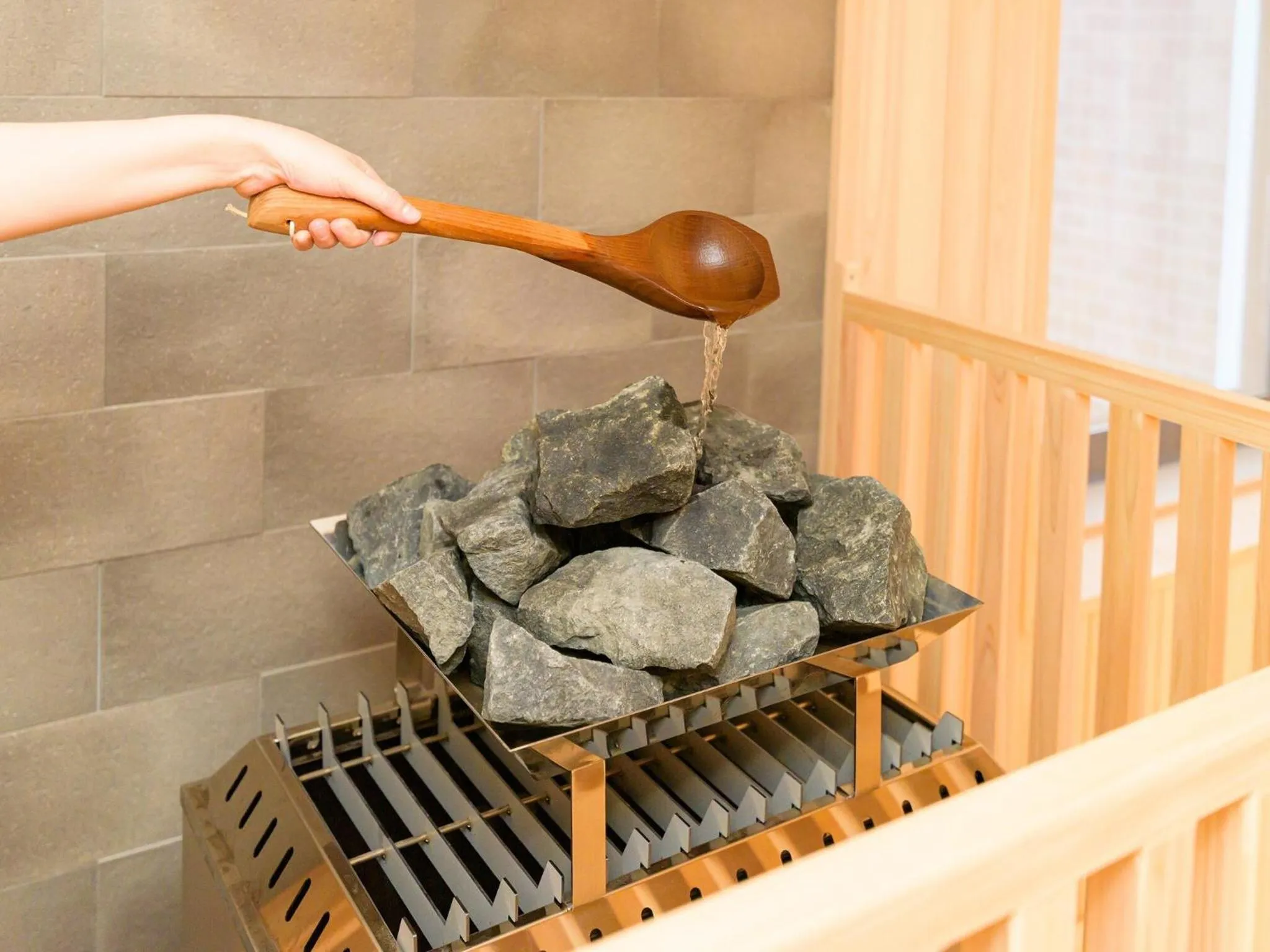 Sauna in Okayama International Hotel