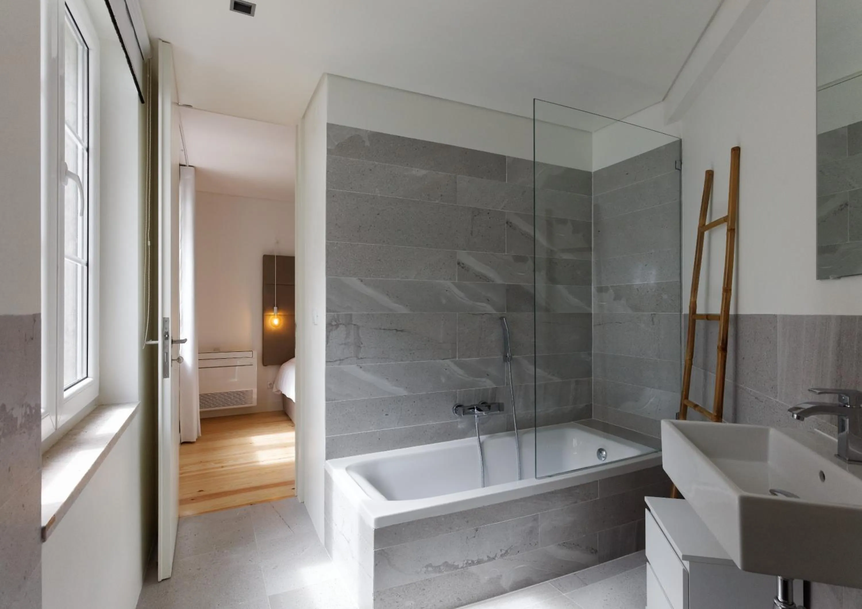 Bathroom in City Stays Alegria Apartments