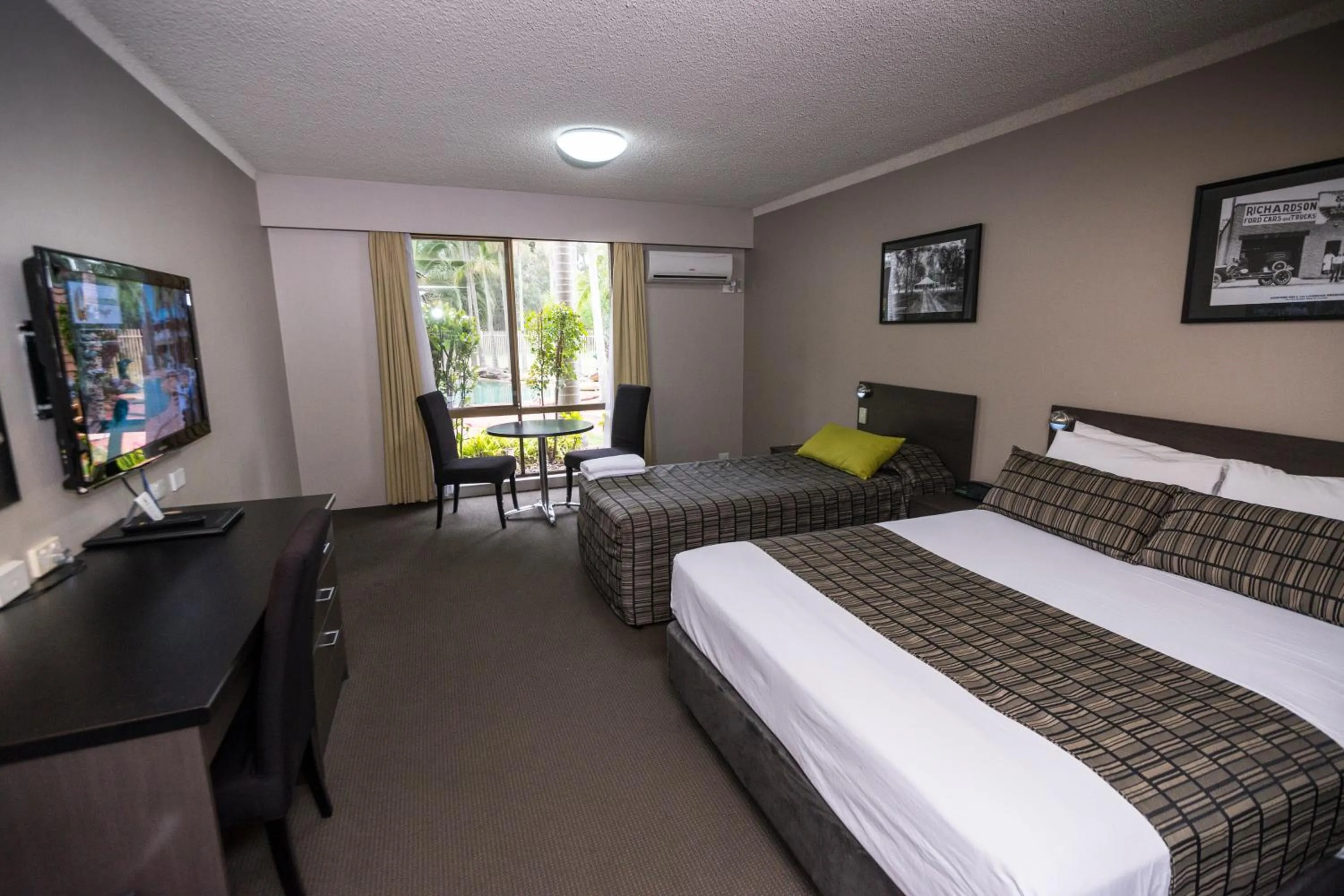 Bed in The Galaxy Motel