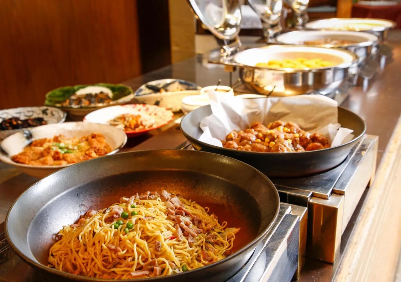 Buffet breakfast in Shimahana