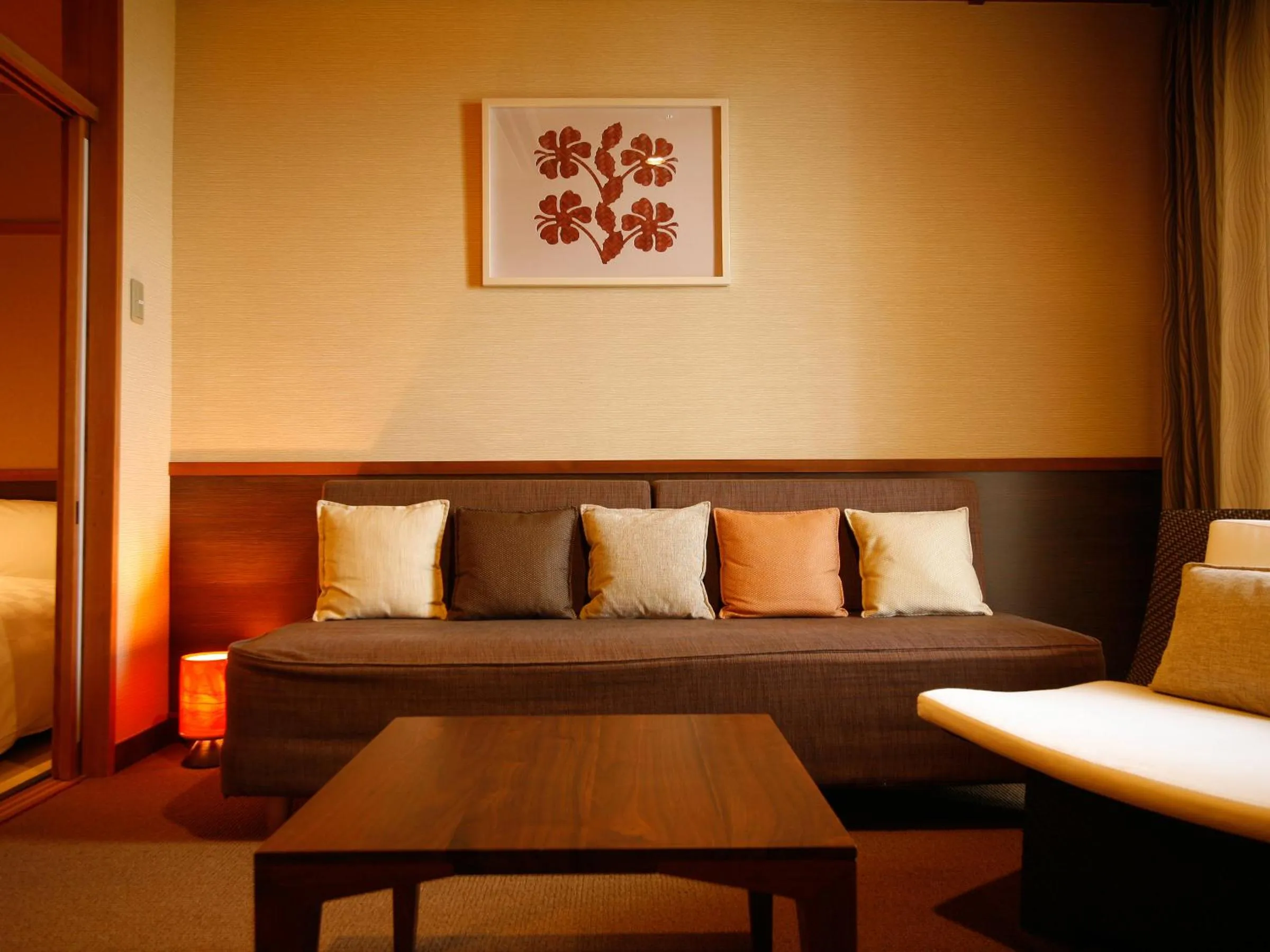 Living room in Yumekaiyu Awajishima