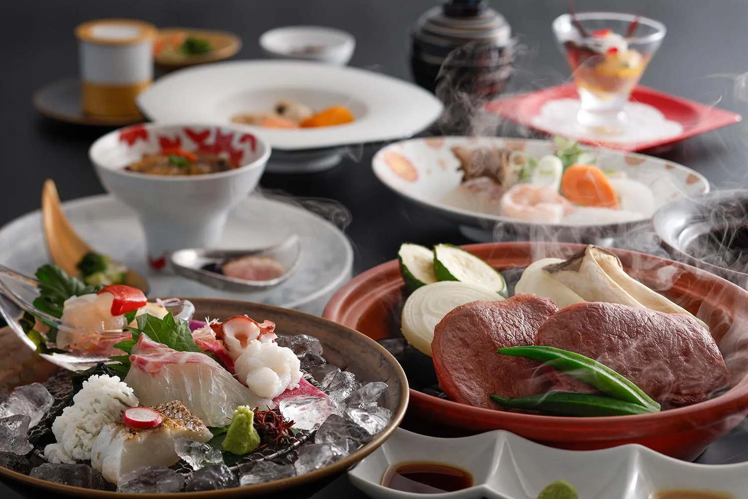 Dinner in Plaza Awajishima