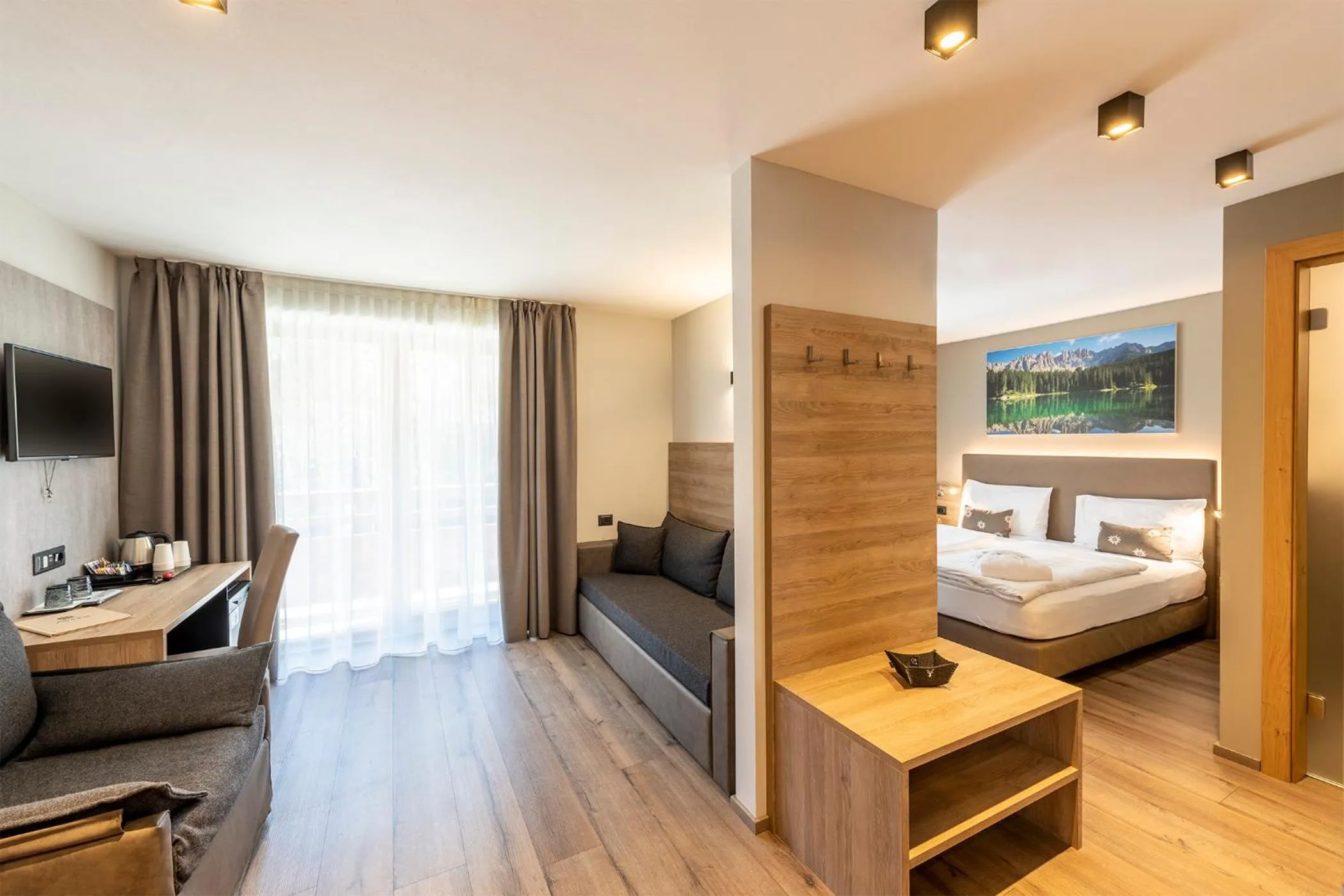 Photo of the whole room, Bed in Chalet Aster