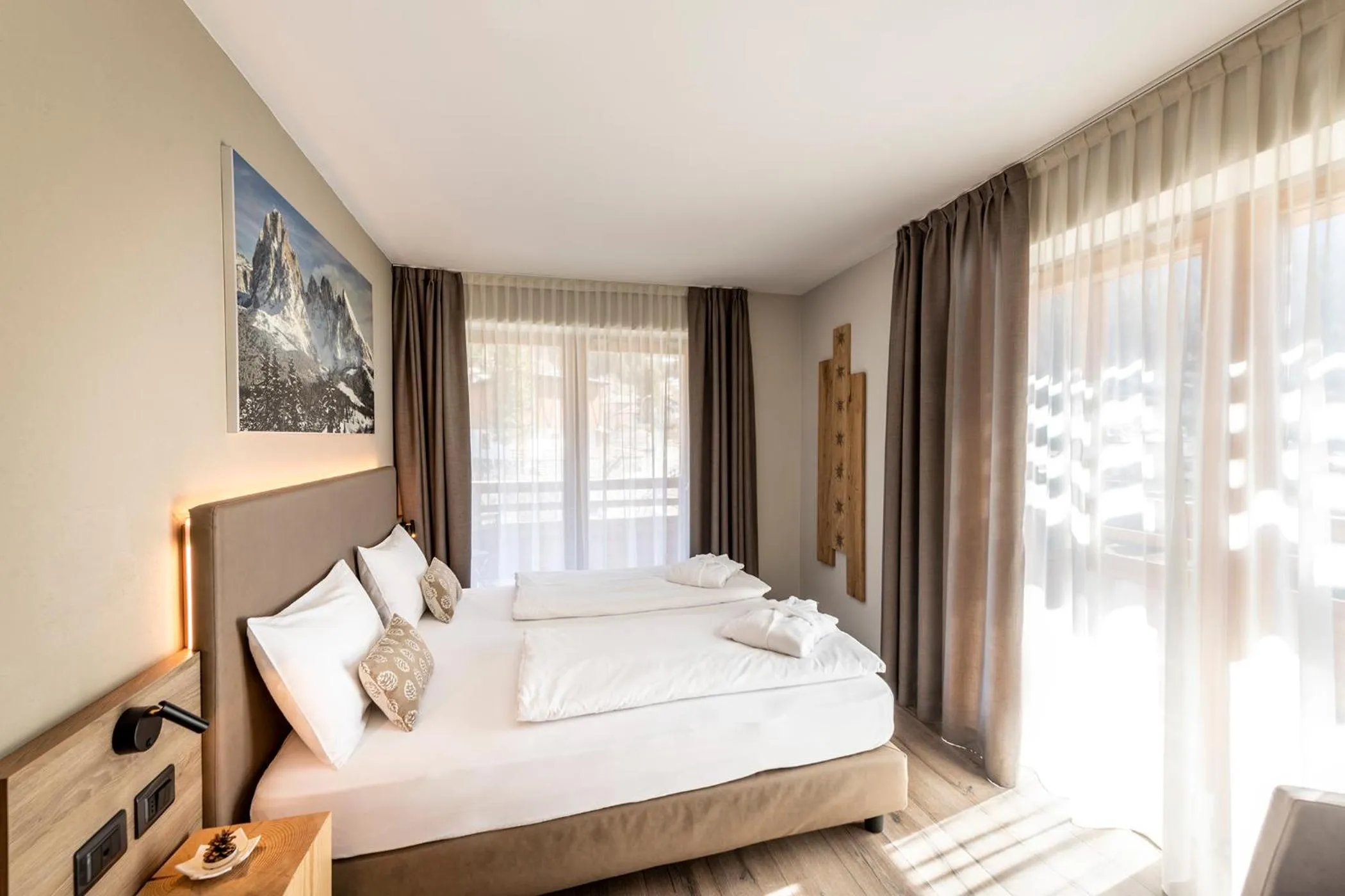 Bedroom, Bed in Chalet Aster