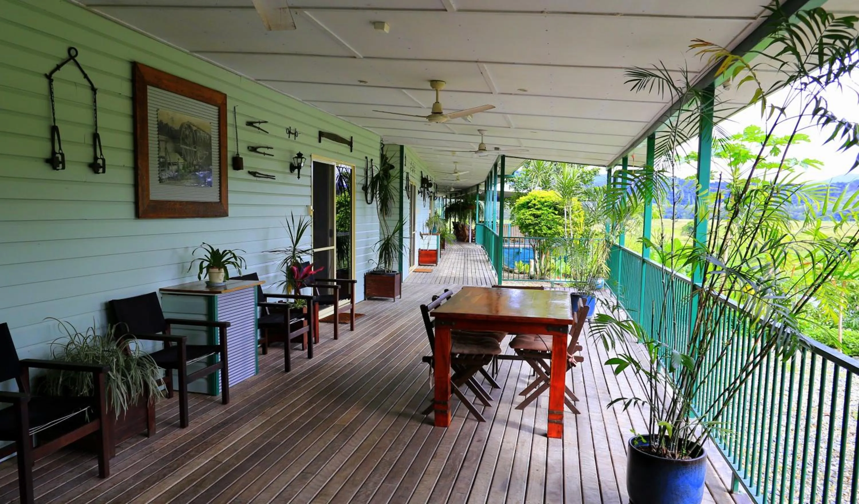 Balcony/Terrace in Daintree Riverview Lodges