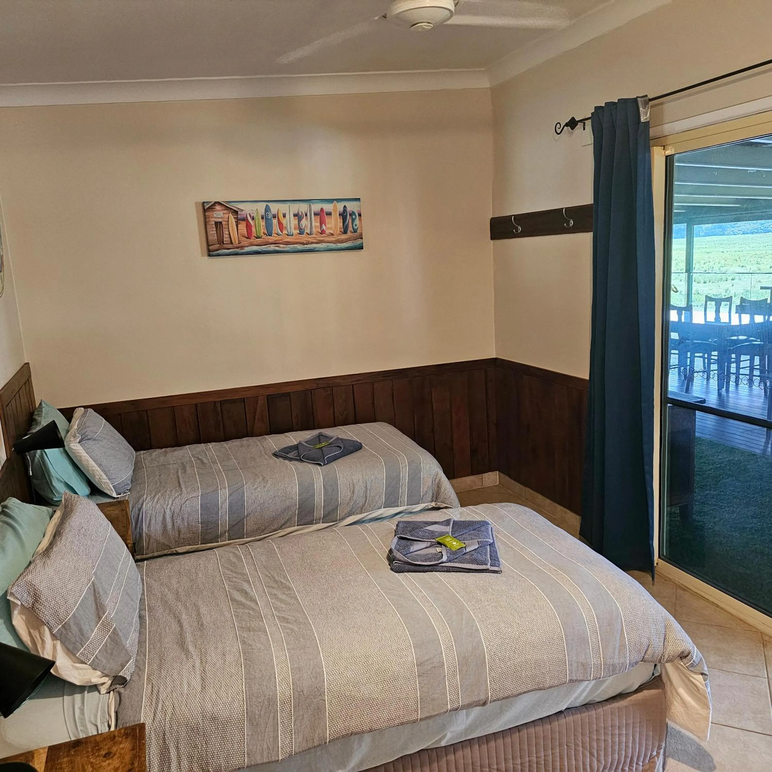 Bed in Daintree Riverview Lodges