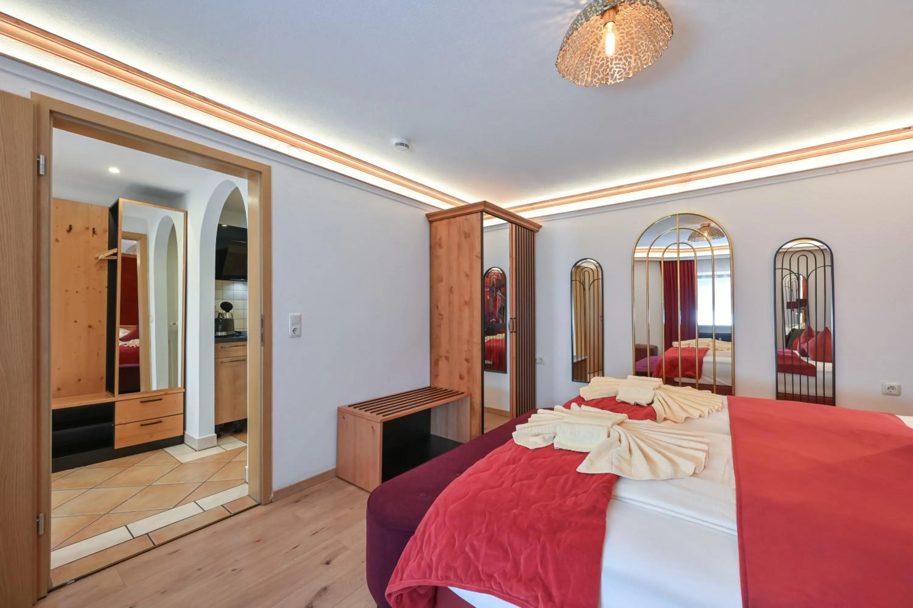 Bedroom, Bed in Hotel San Marco