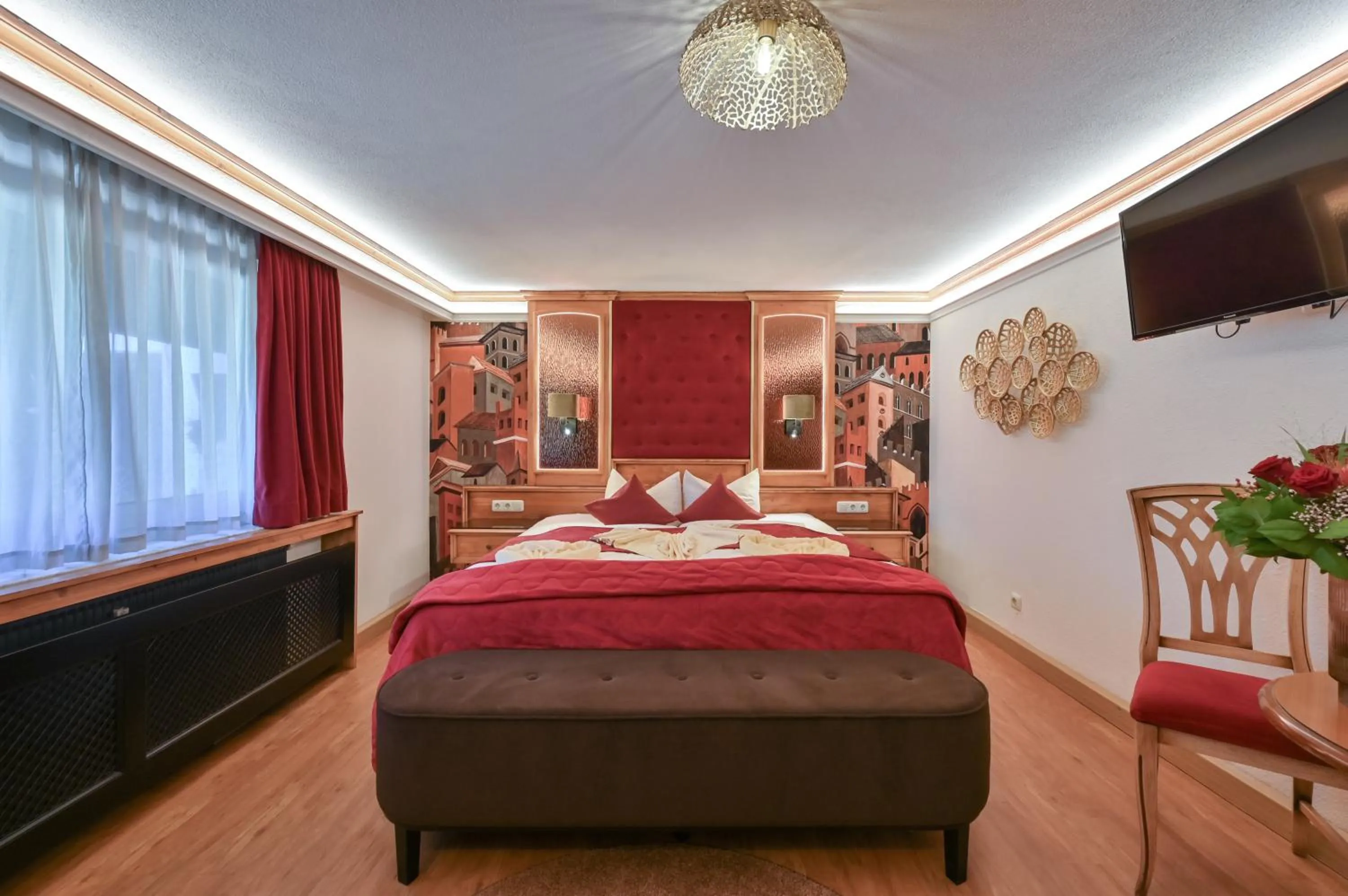 Bedroom, Bed in Hotel San Marco