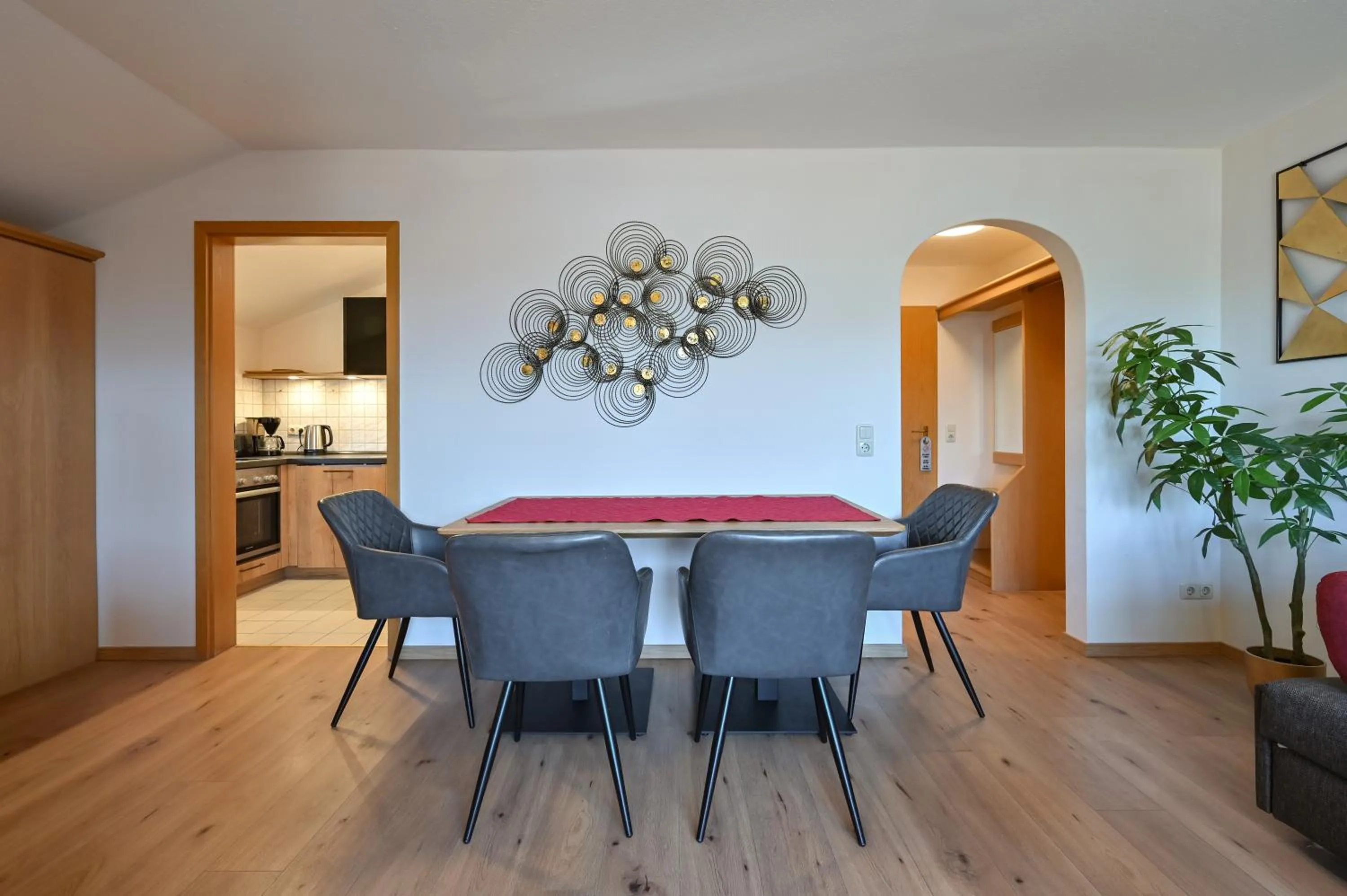 Dining area in Hotel San Marco