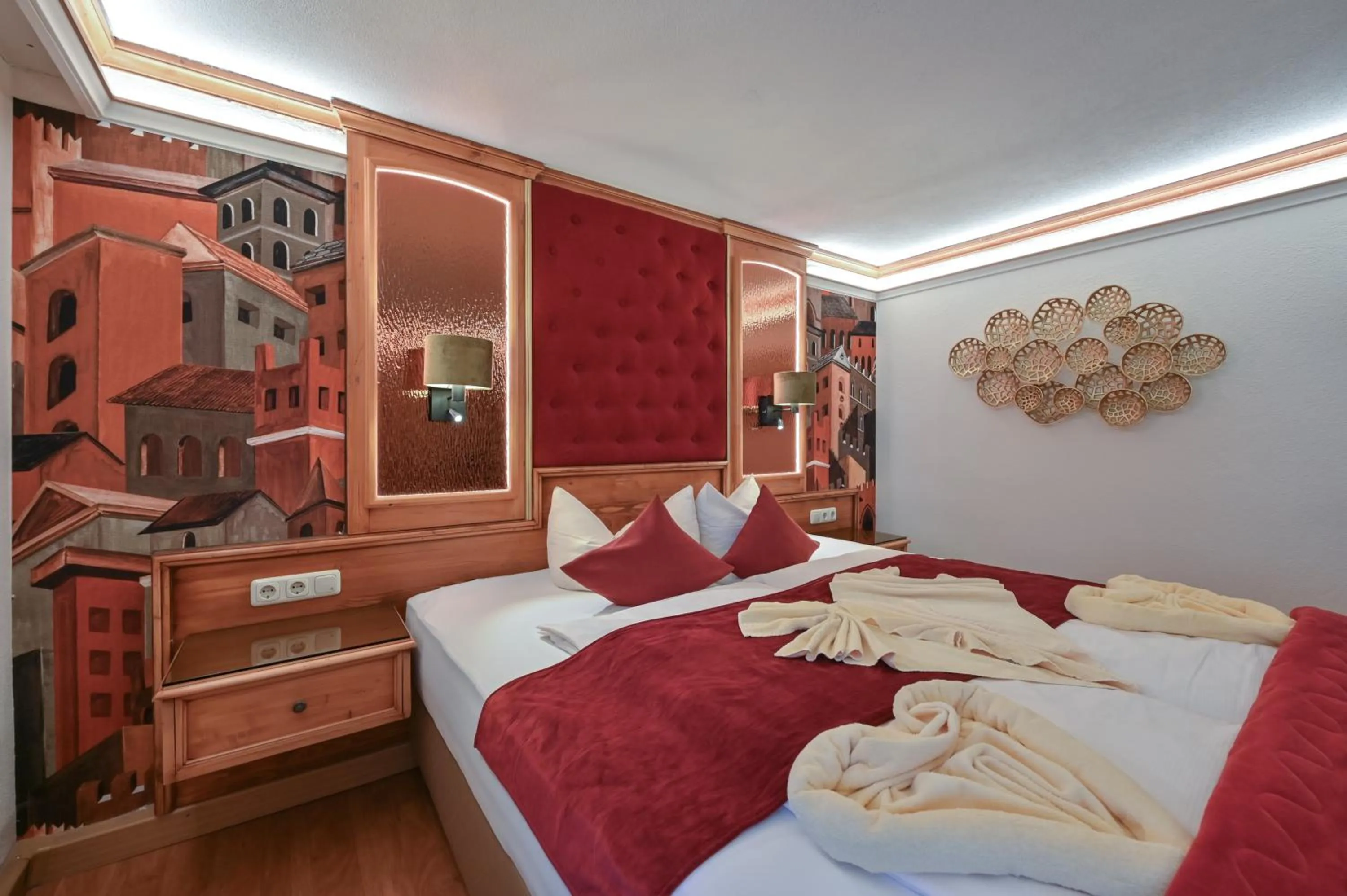 Bedroom, Bed in Hotel San Marco