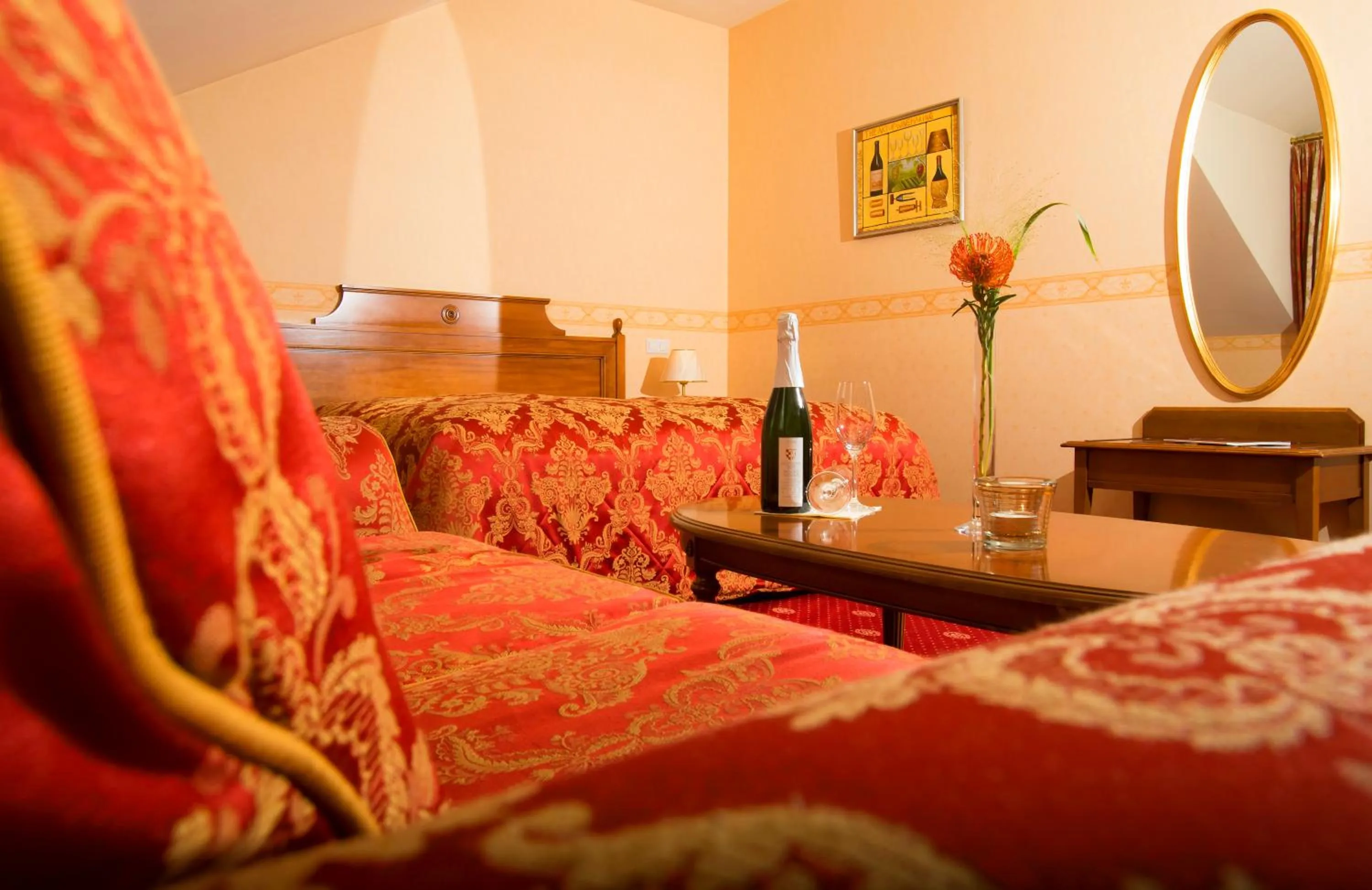 Living room in Parkhotel Idar-Oberstein