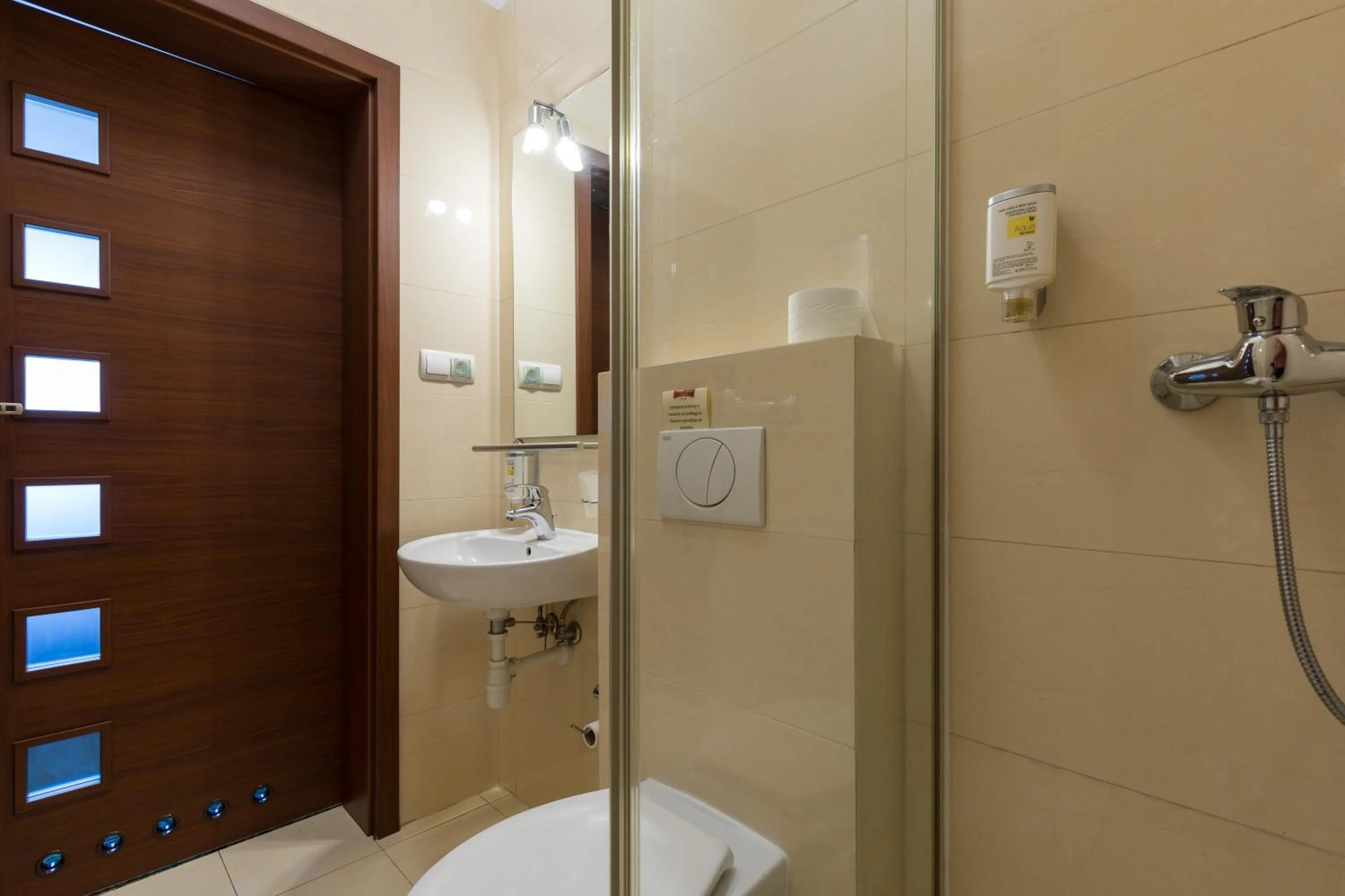 Shower in Hotel Skalite Spa & Wellness