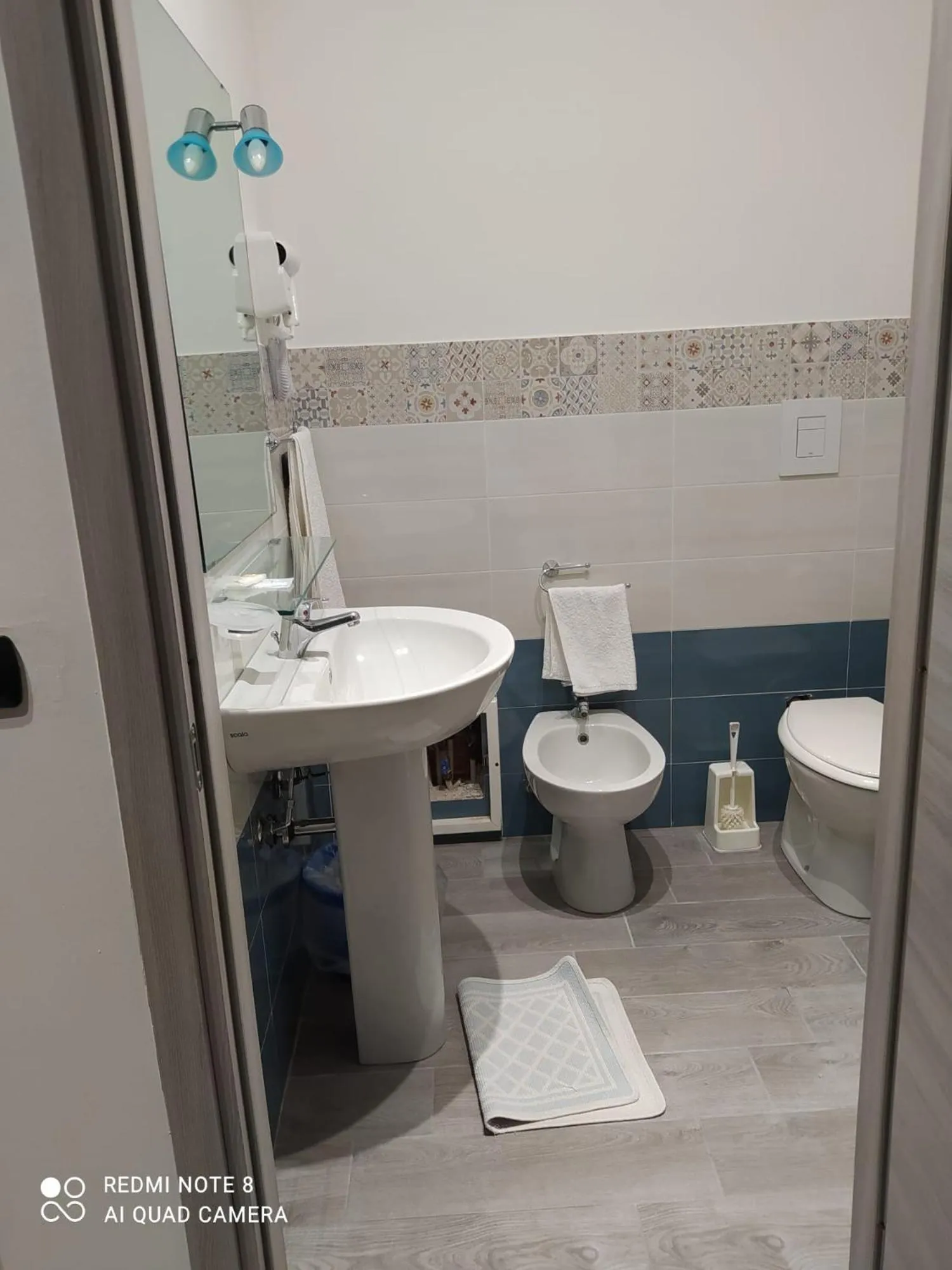 Bathroom in Hotel Poseidon