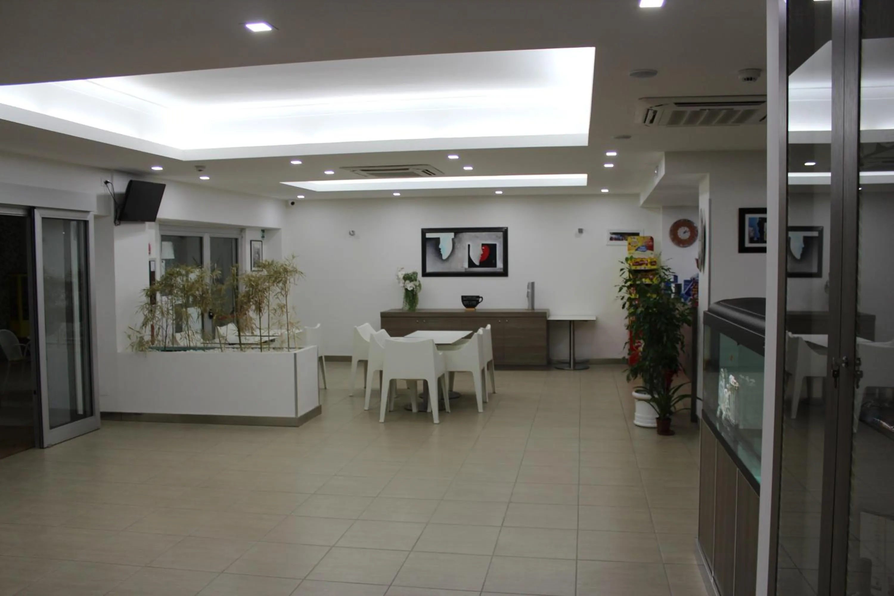 Lobby or reception in Hotel Poseidon