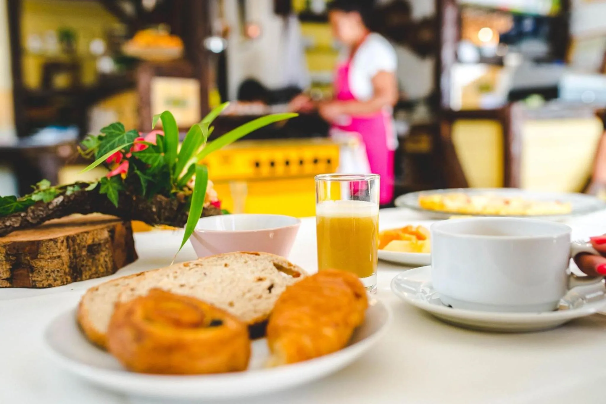 Continental breakfast in Tsilaosa Hôtel