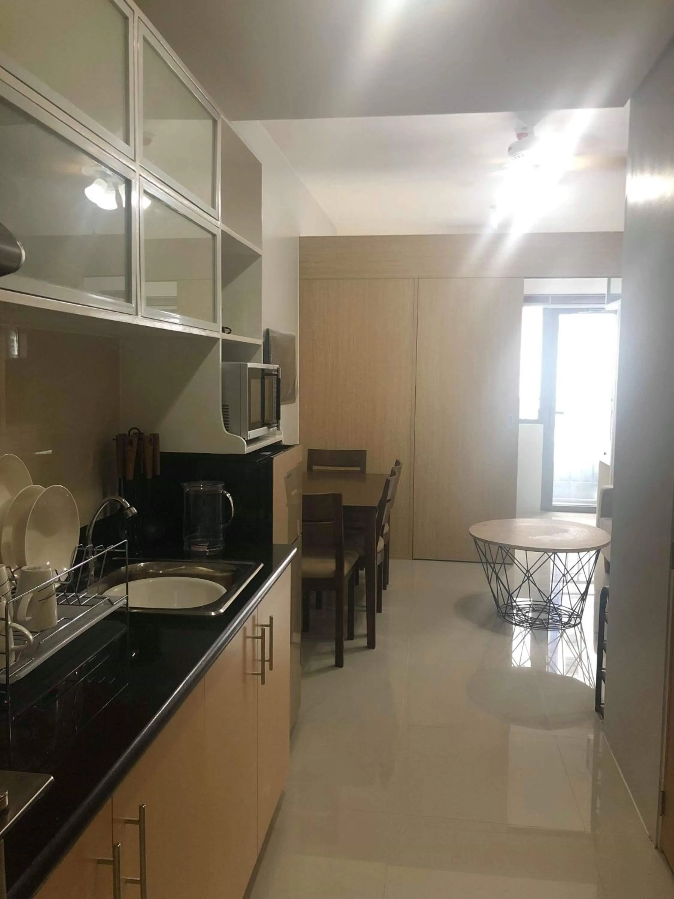 Kitchen or kitchenette in Grass Residences Tower 5