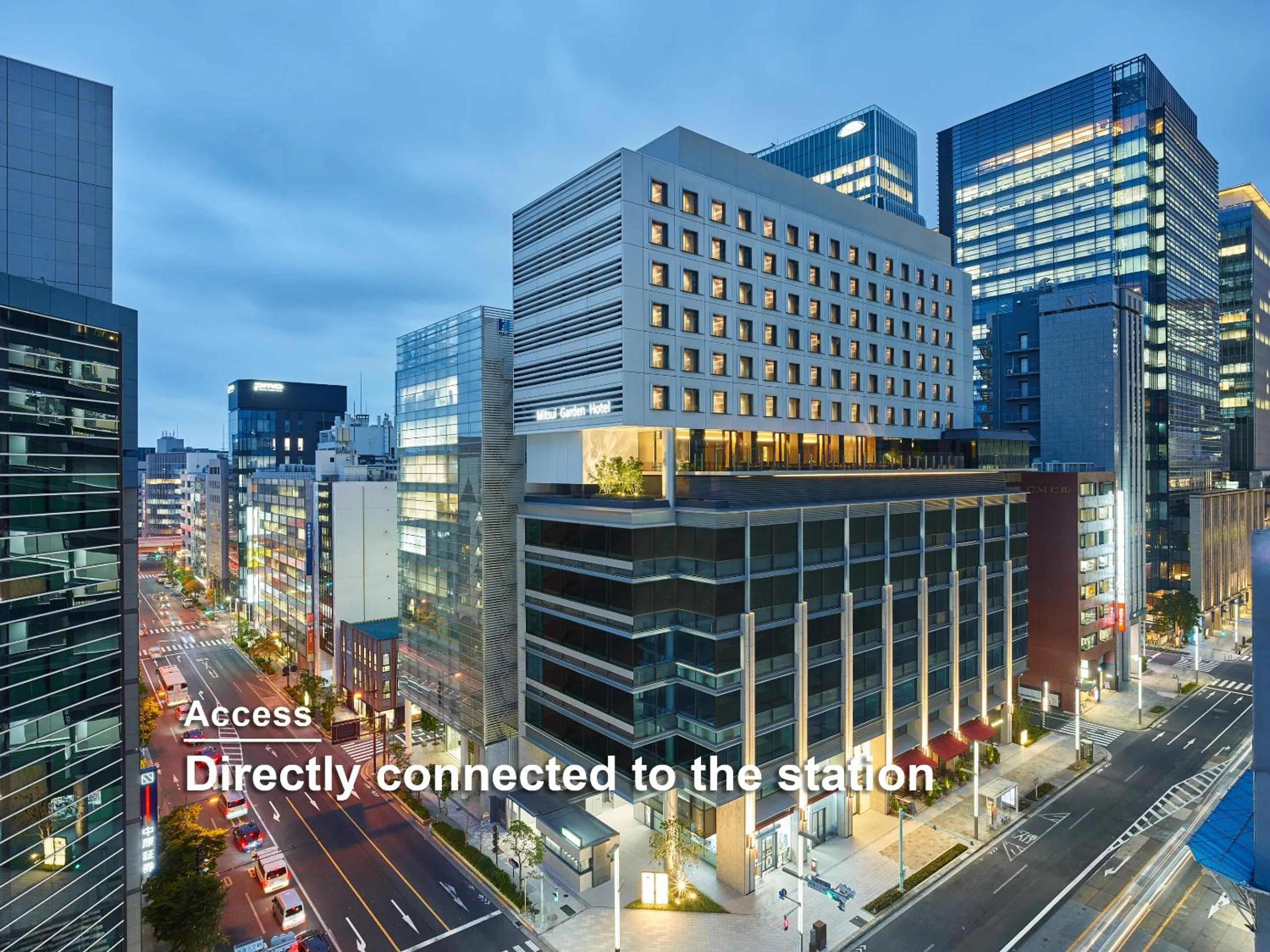 Property building in Mitsui Garden Hotel Nihonbashi Premier