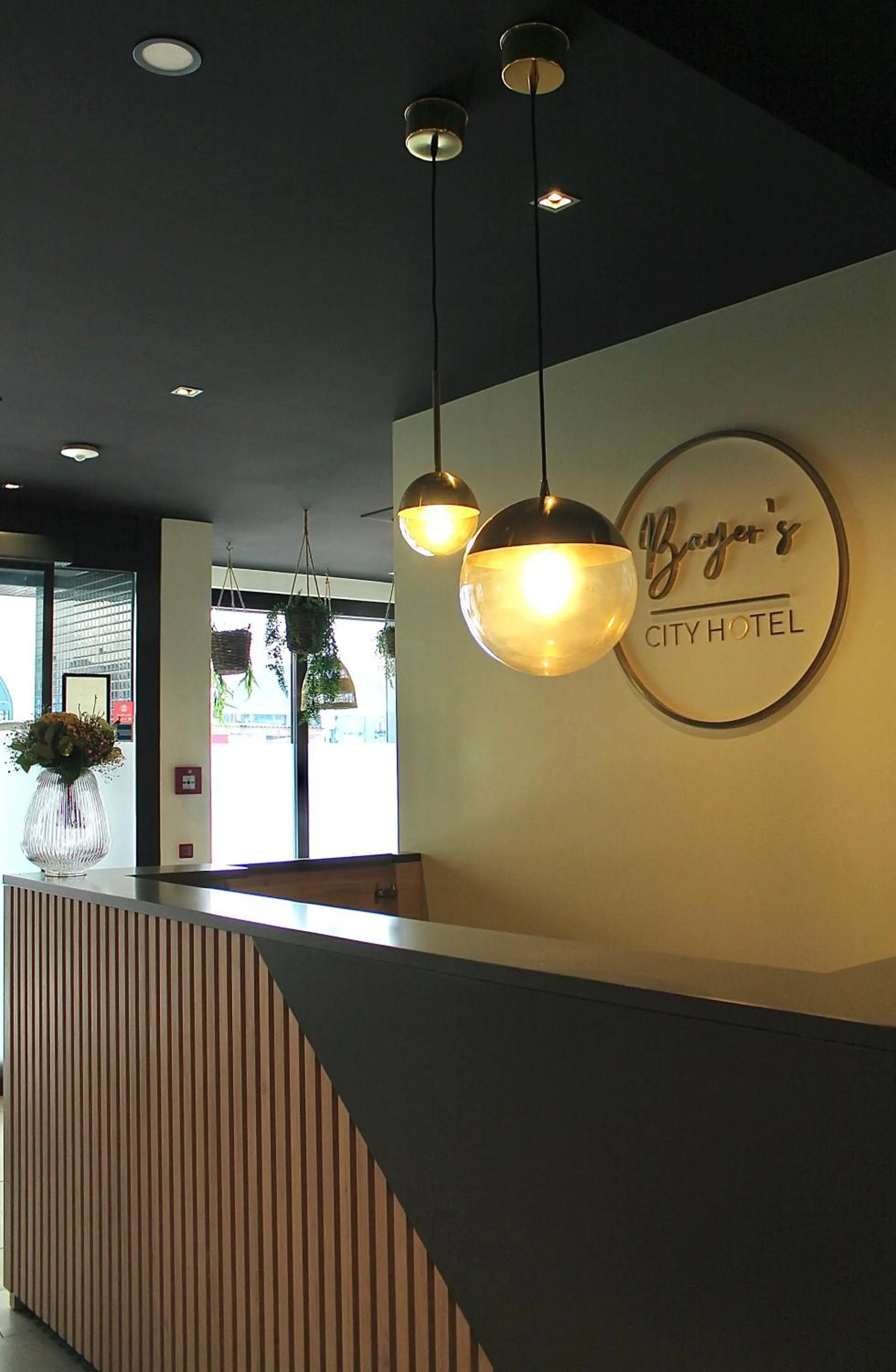 Lobby or reception in Bayer's City Hotel