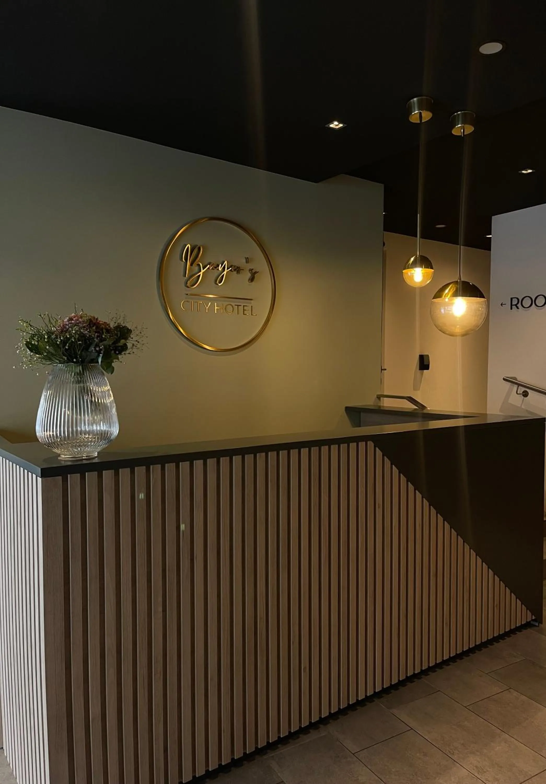 Lobby or reception in Bayer's City Hotel