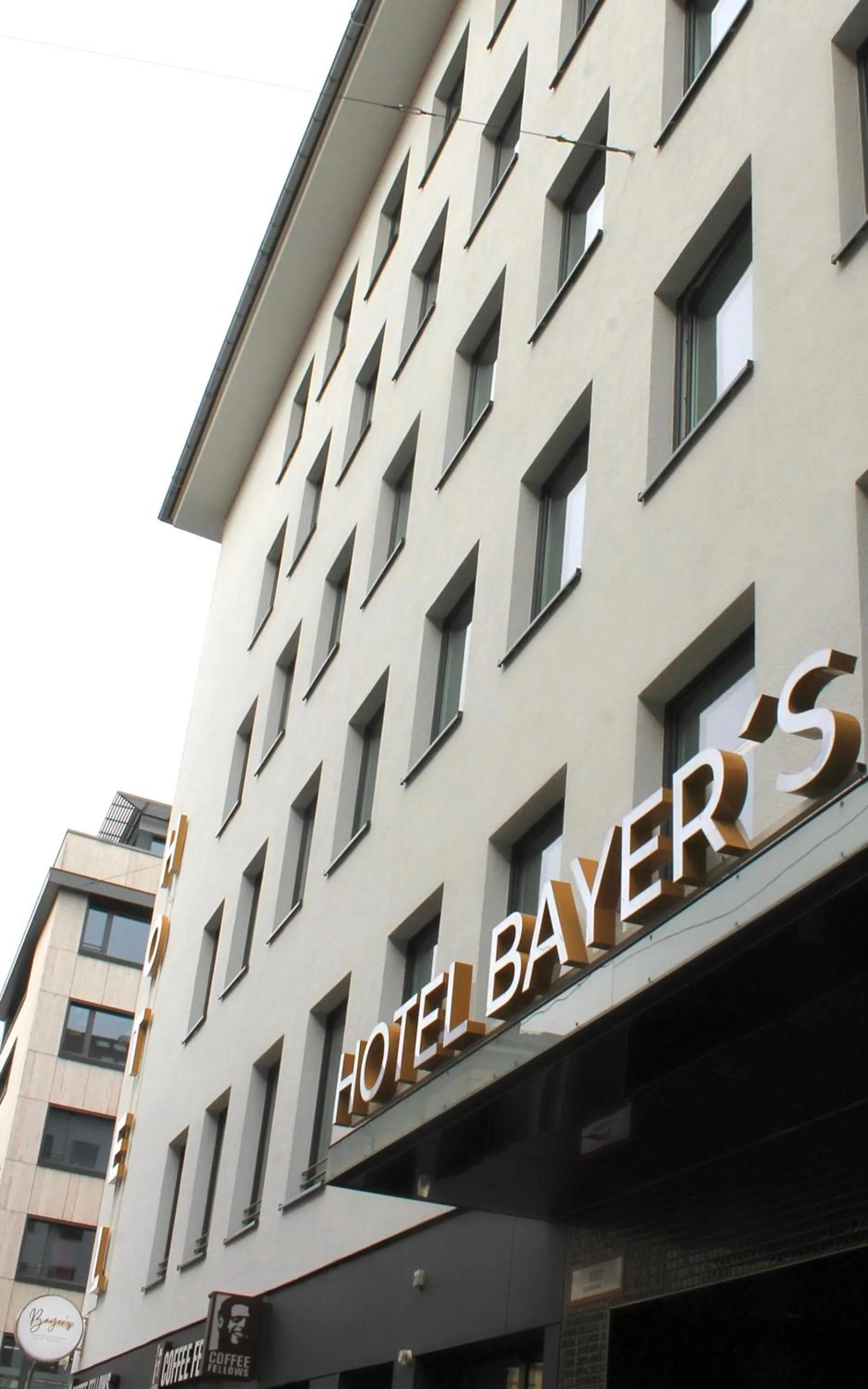 Facade/entrance in Bayer's City Hotel