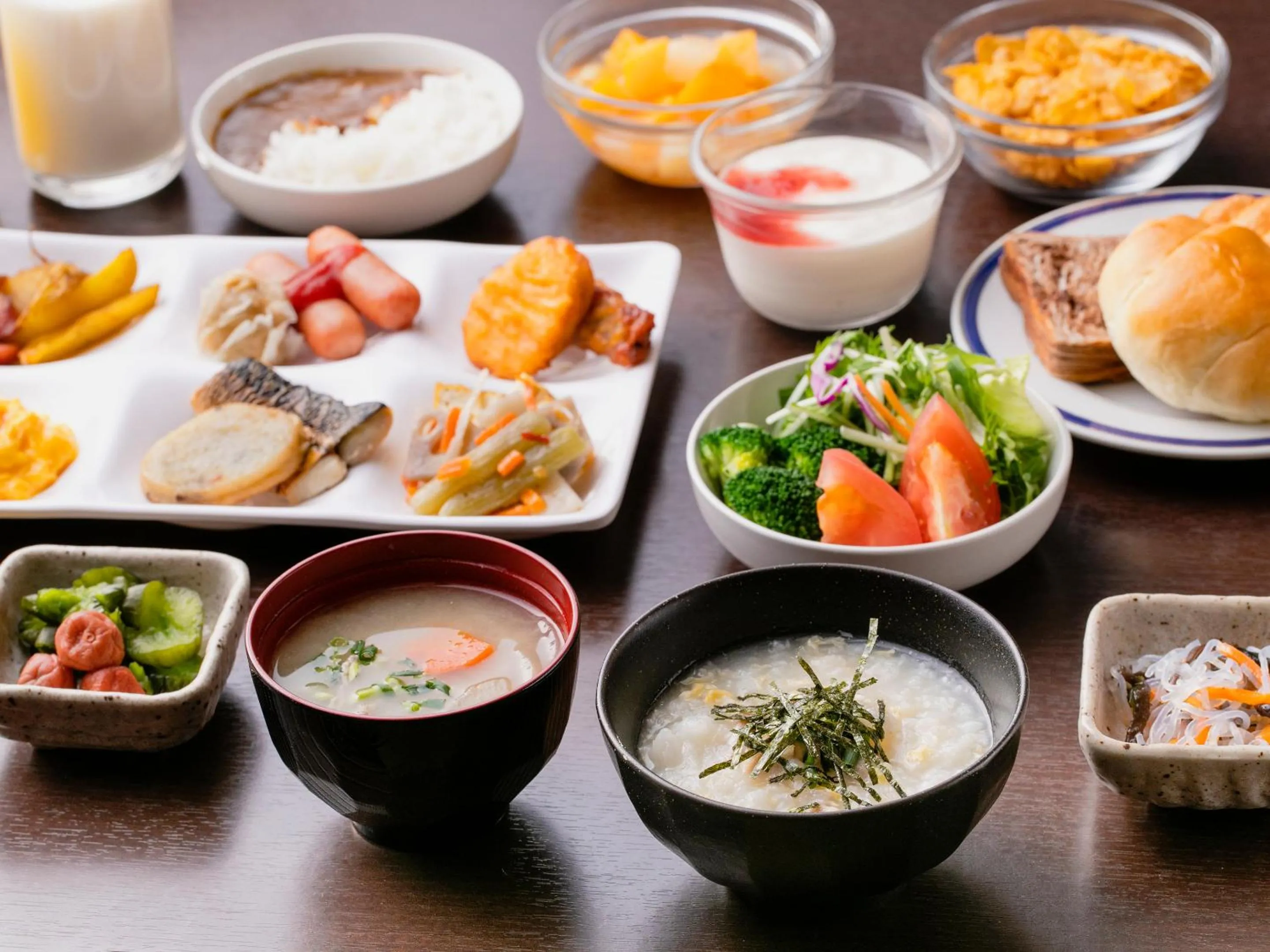 Breakfast in KOKO STAY Miyakonojo - formerly Hotel Wing International Miyakonojo