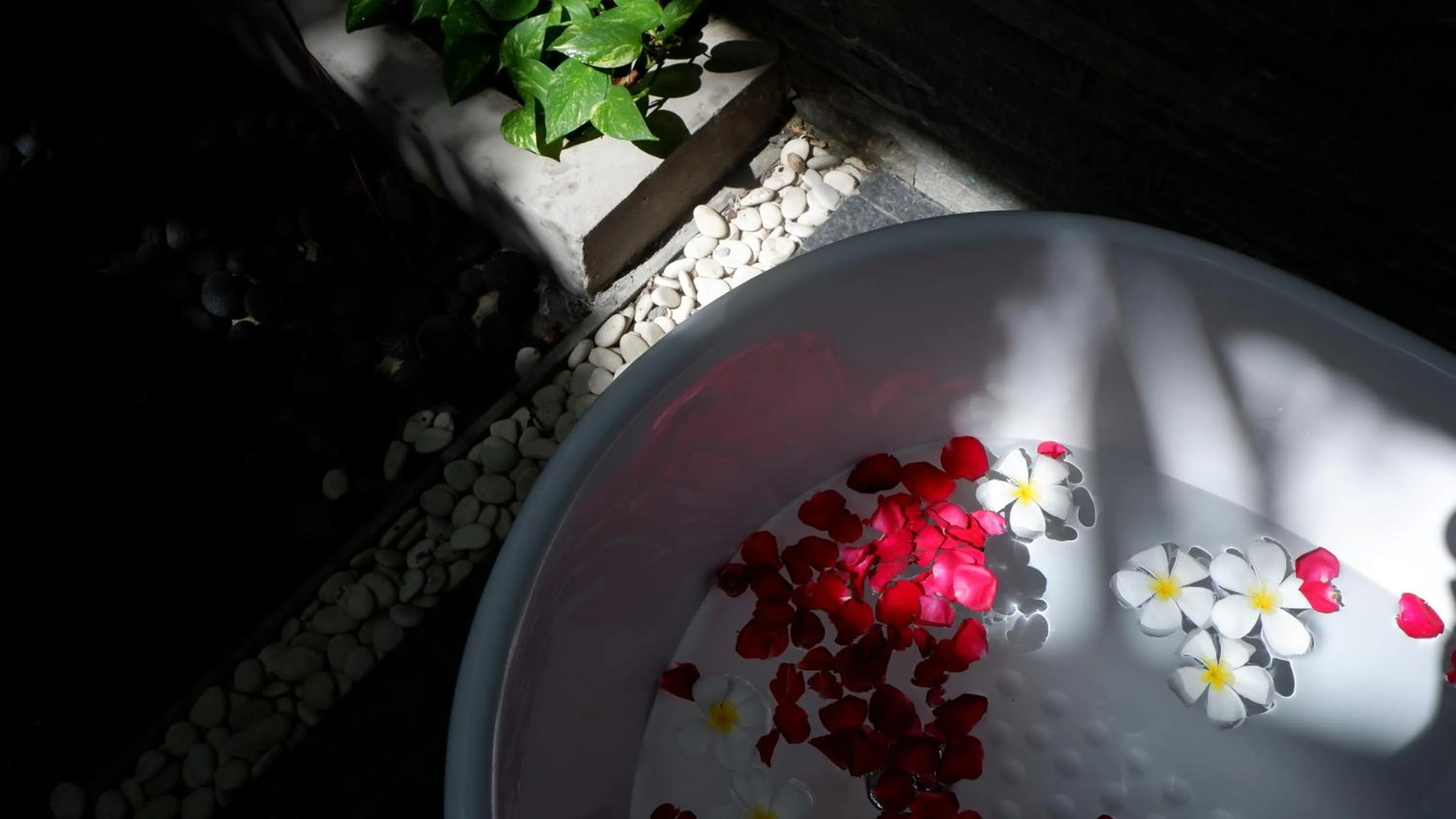 Bath in Del Cielo Villa Jimbaran