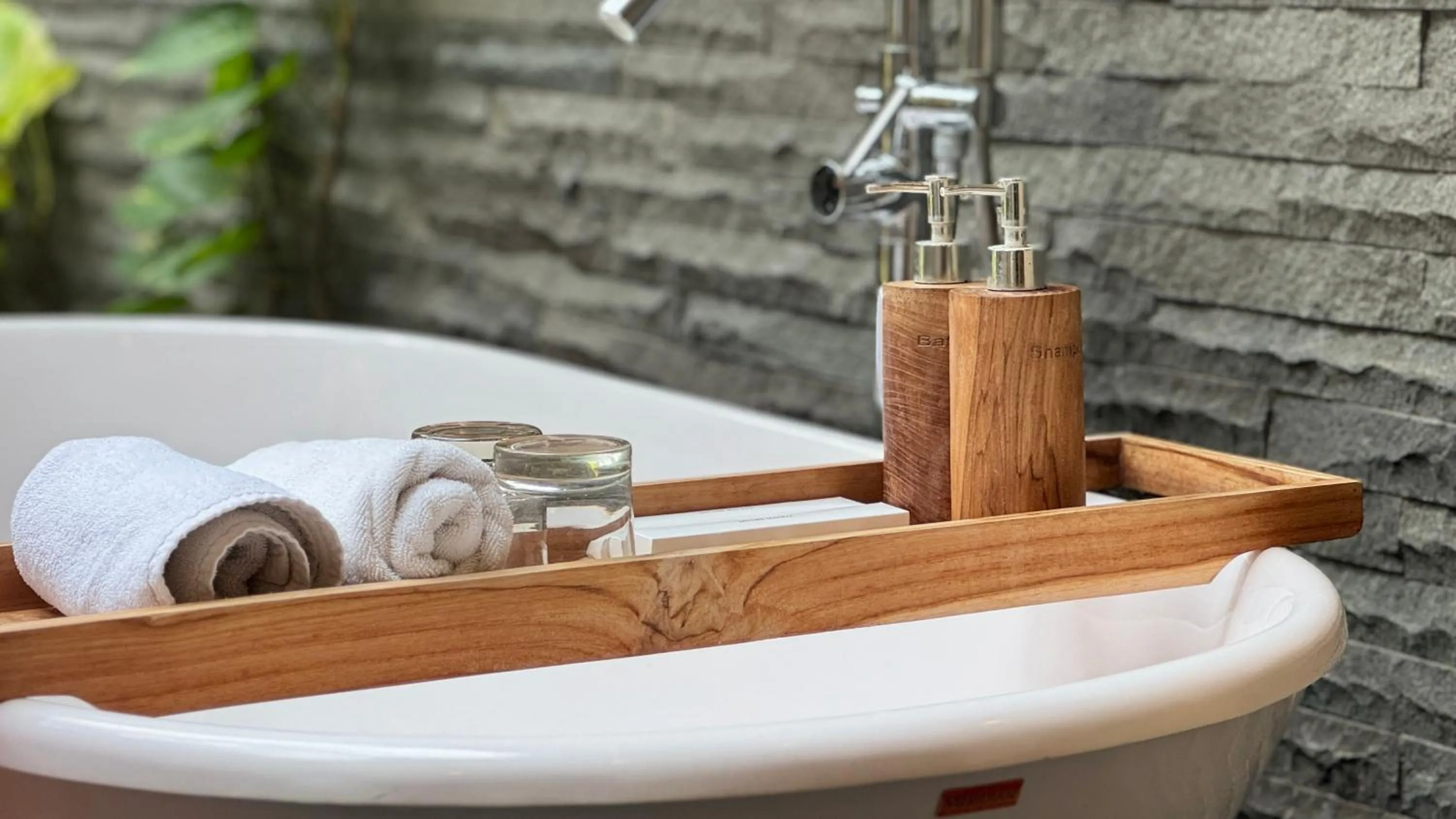 Bath in Del Cielo Villa Jimbaran