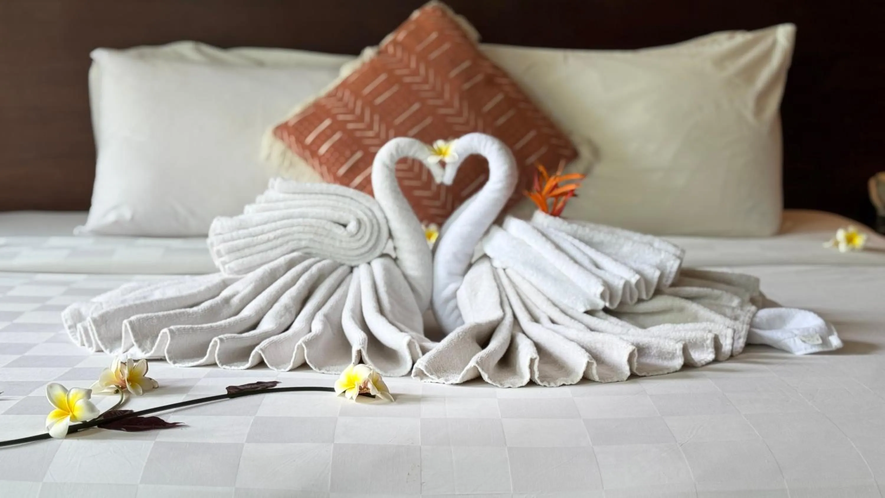 Decorative detail, Bed in Del Cielo Villa Jimbaran