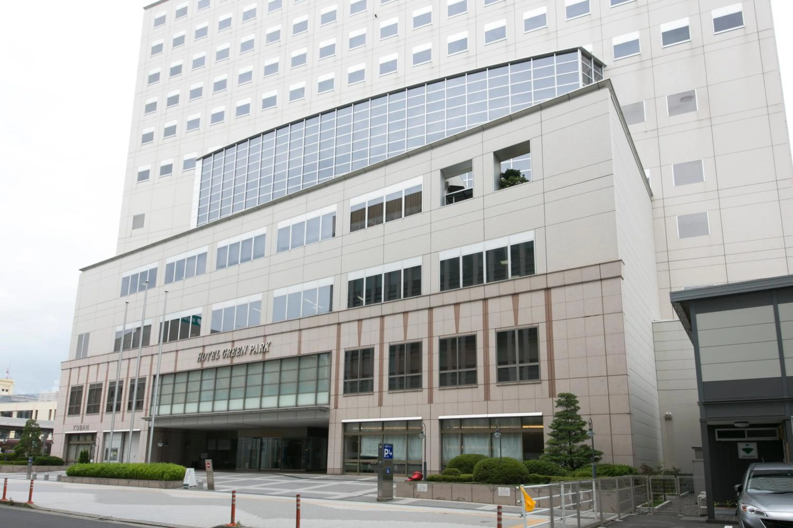 Facade/entrance in Hotel Green Park Tsu