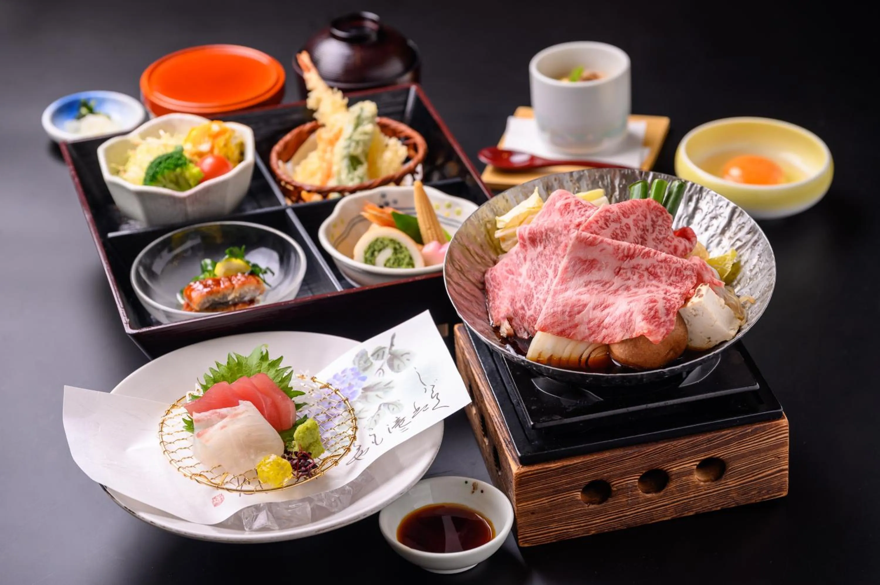 Dinner in Hotel Green Park Tsu