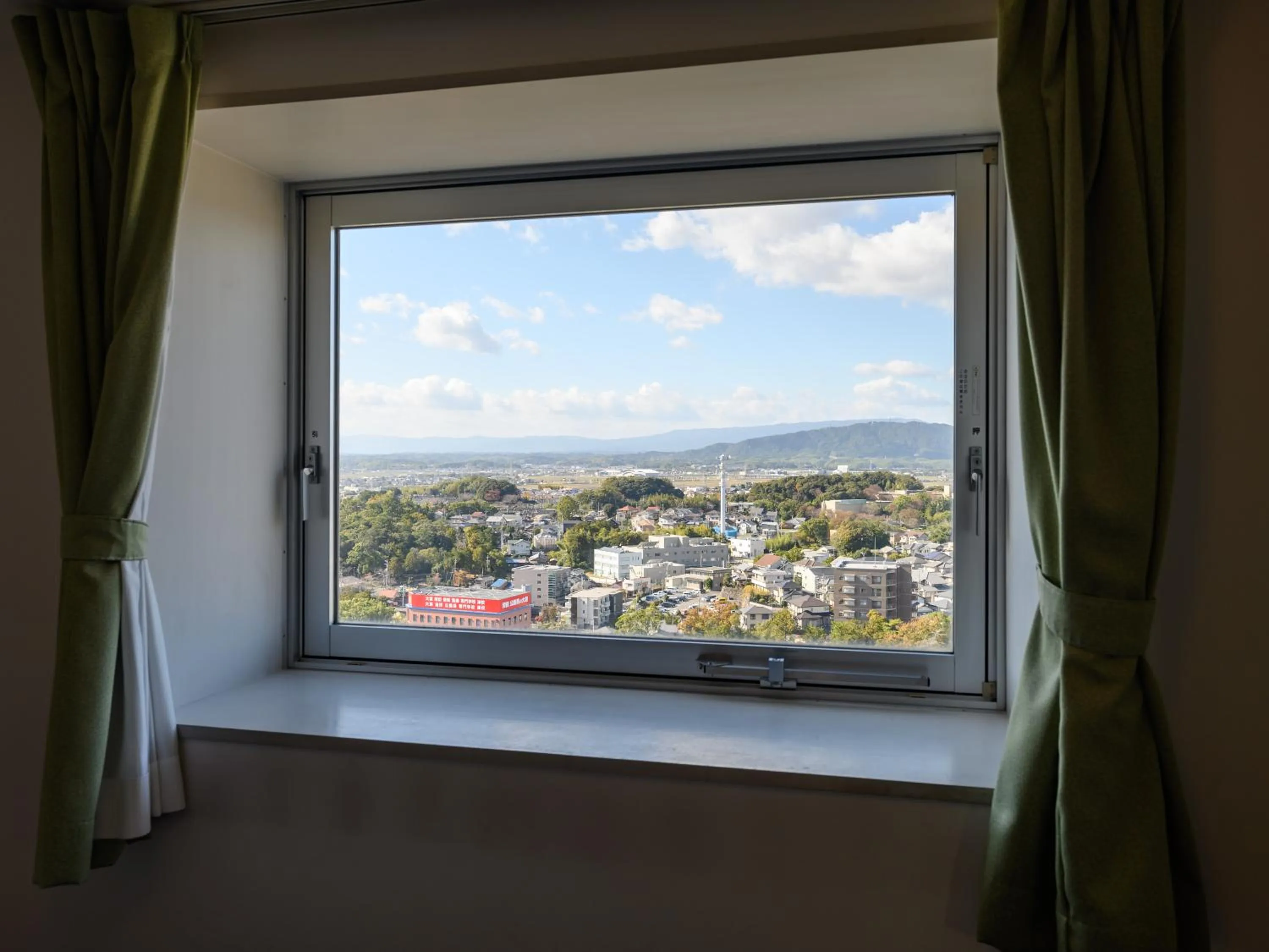 Mountain view in Hotel Green Park Tsu