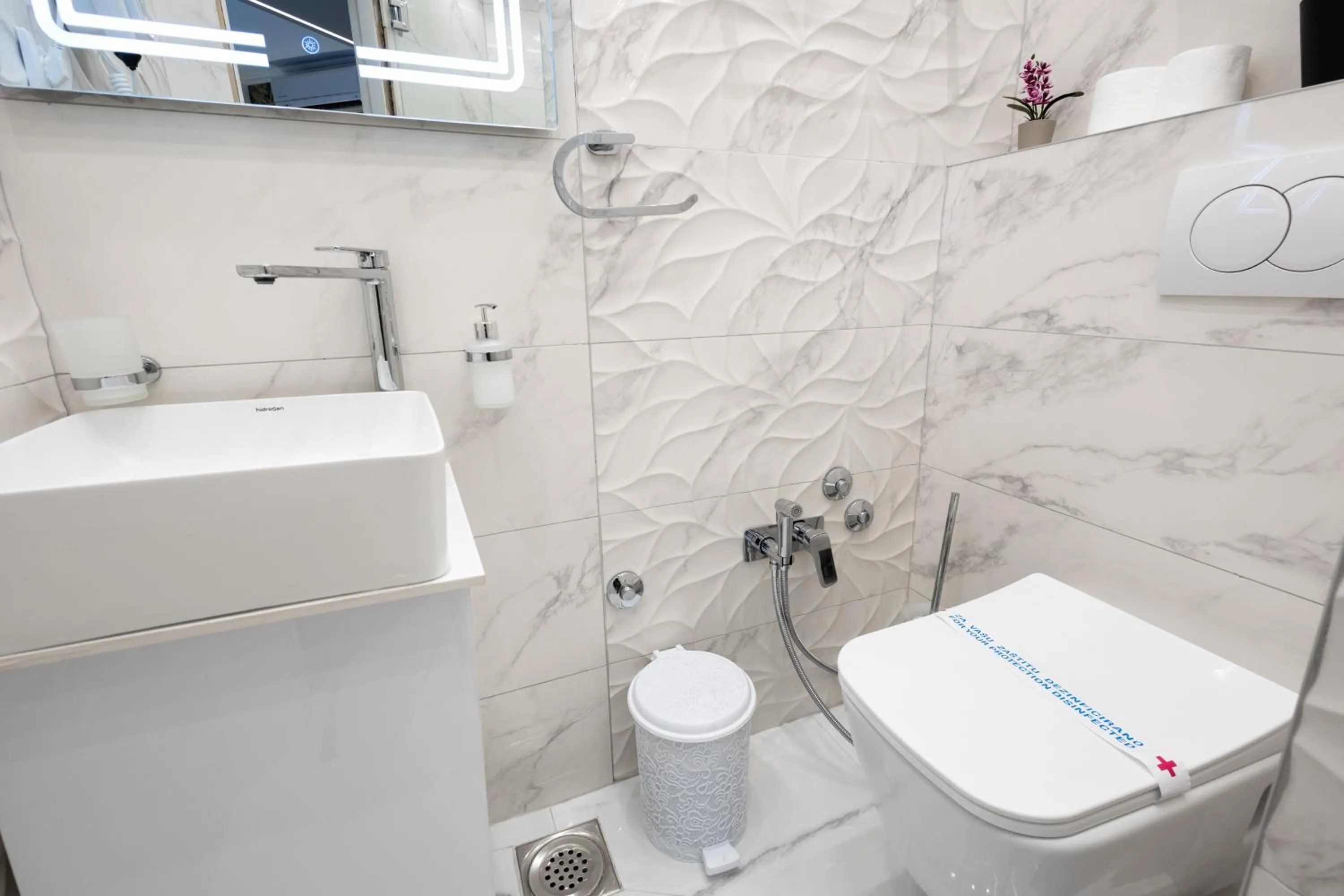 Bathroom in Garni Hotel Lotos