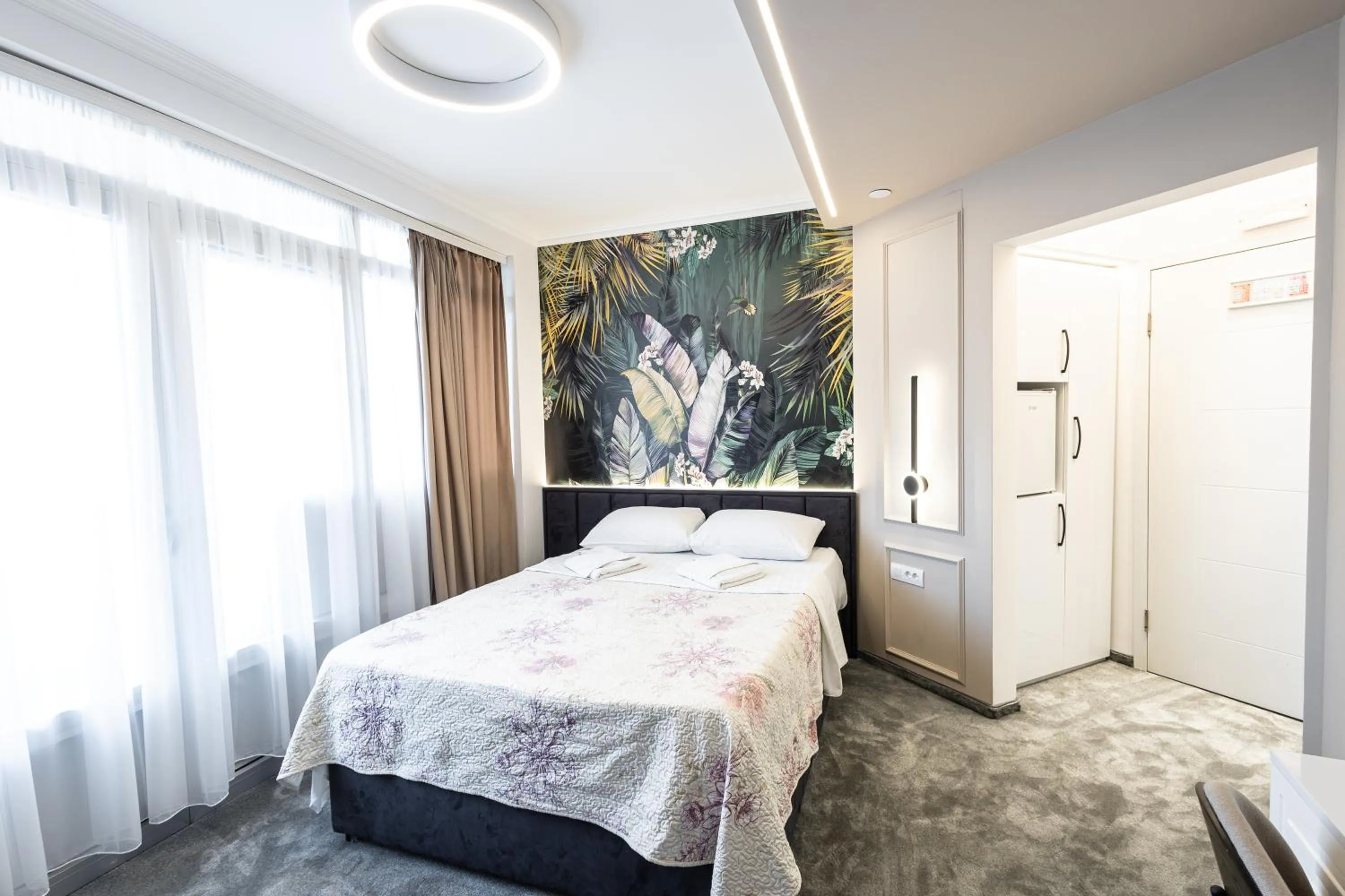 Bedroom, Bed in Garni Hotel Lotos