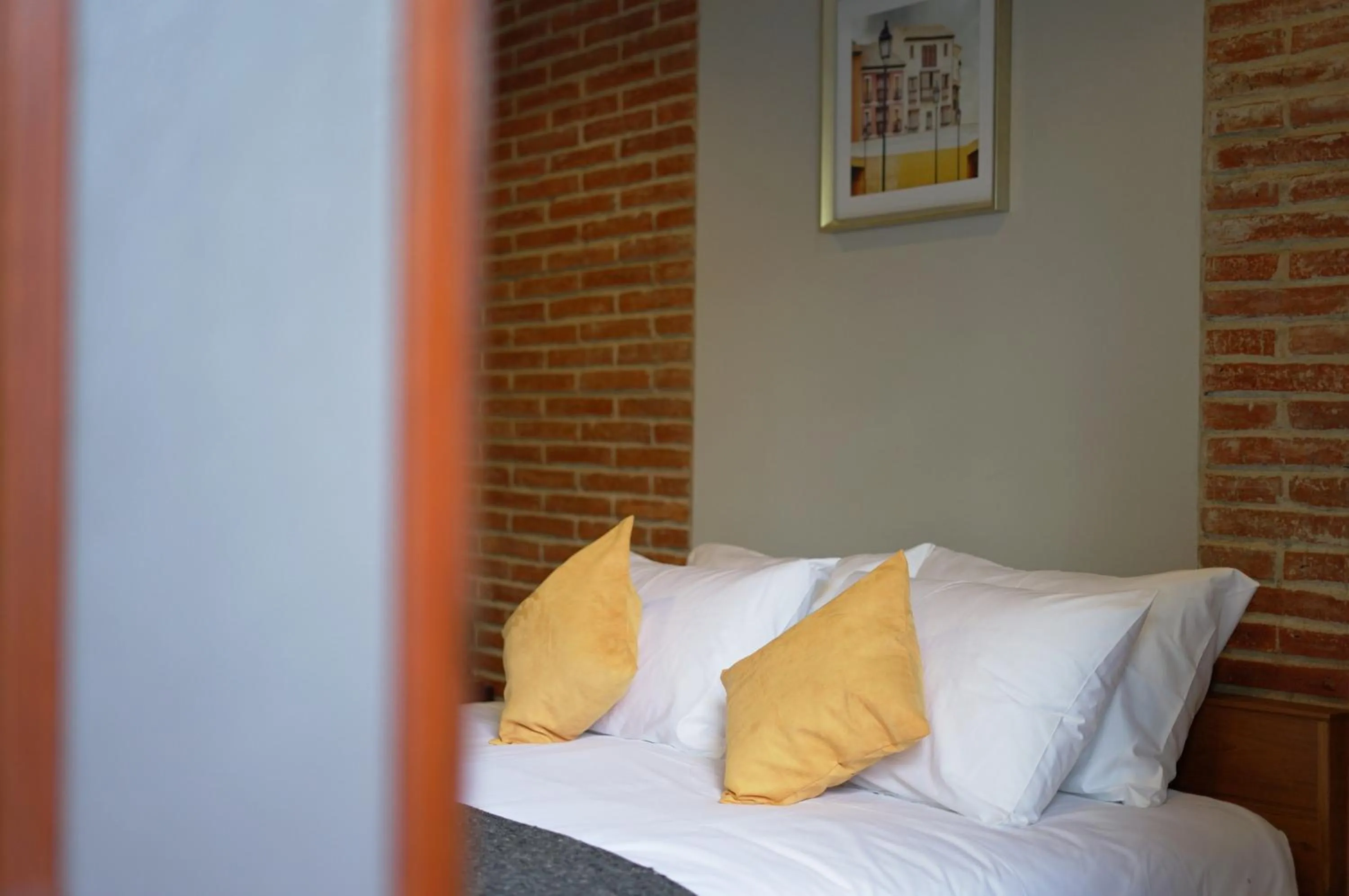 Bed in Yellow Pillow village