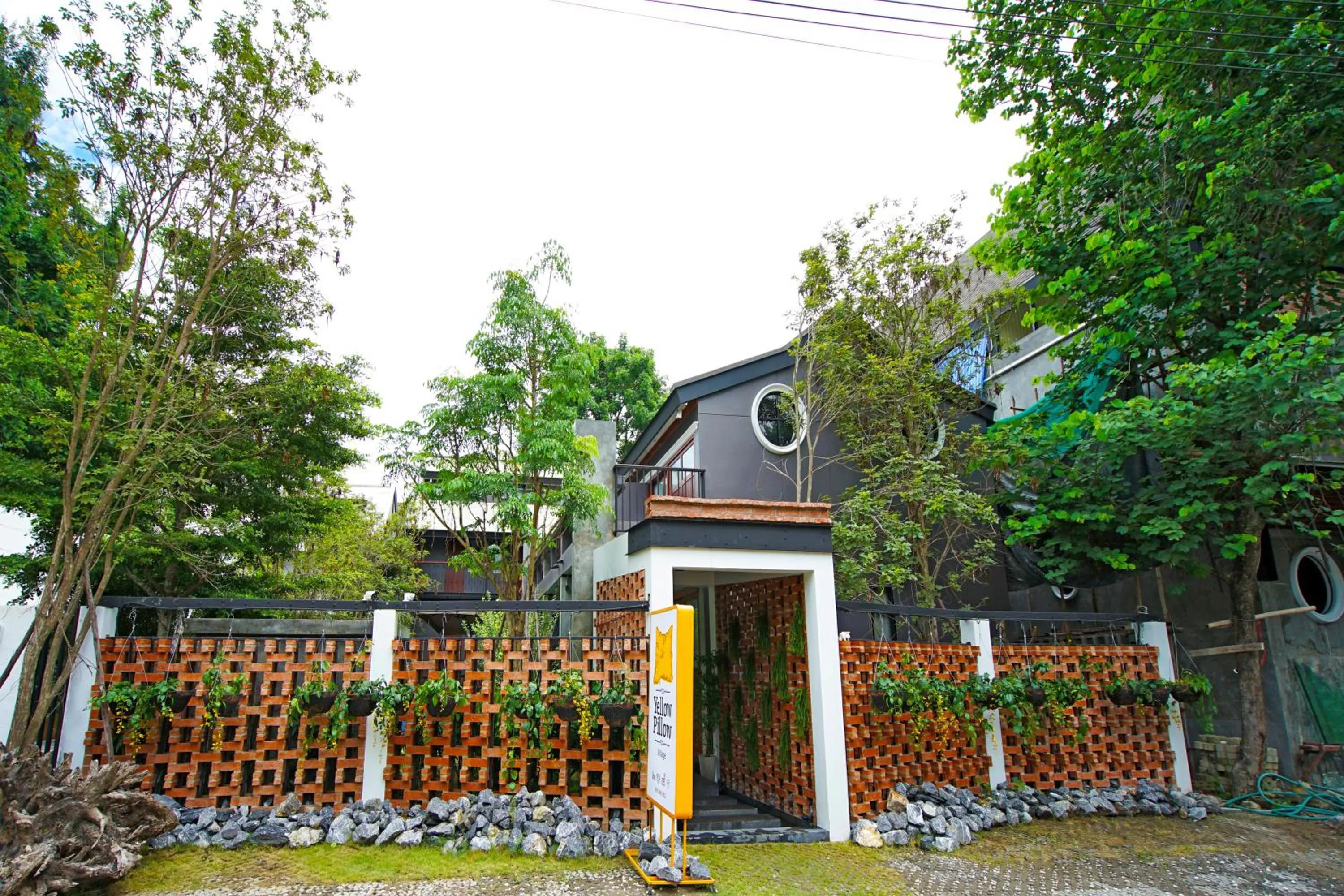 Property building in Yellow Pillow village